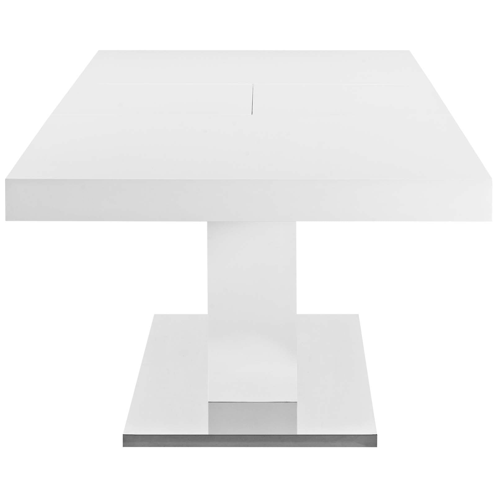 Vector Expandable Dining Table-Dining Table-Modway-Wall2Wall Furnishings