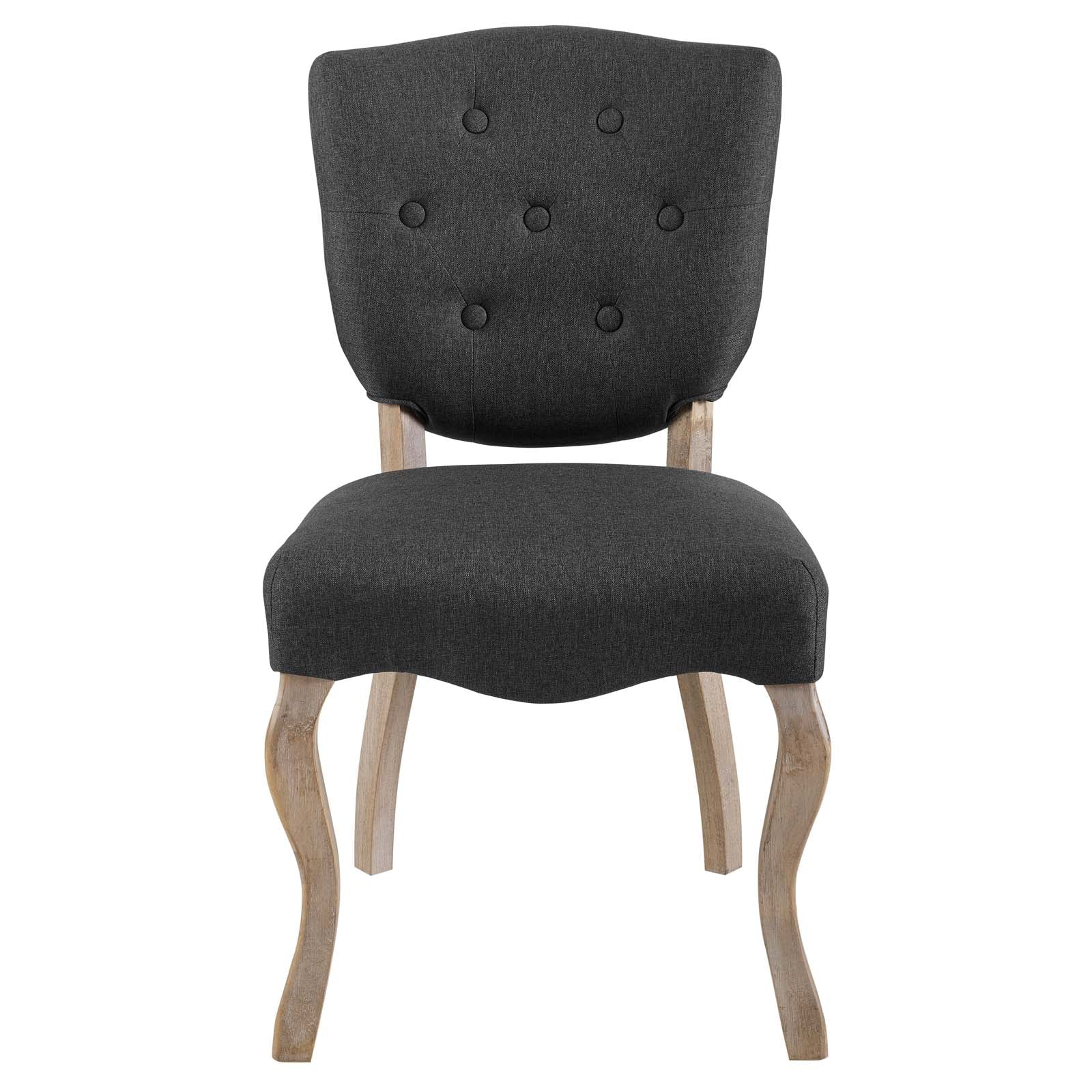 Array Vintage French Upholstered Dining Side Chair-Dining Chair-Modway-Wall2Wall Furnishings