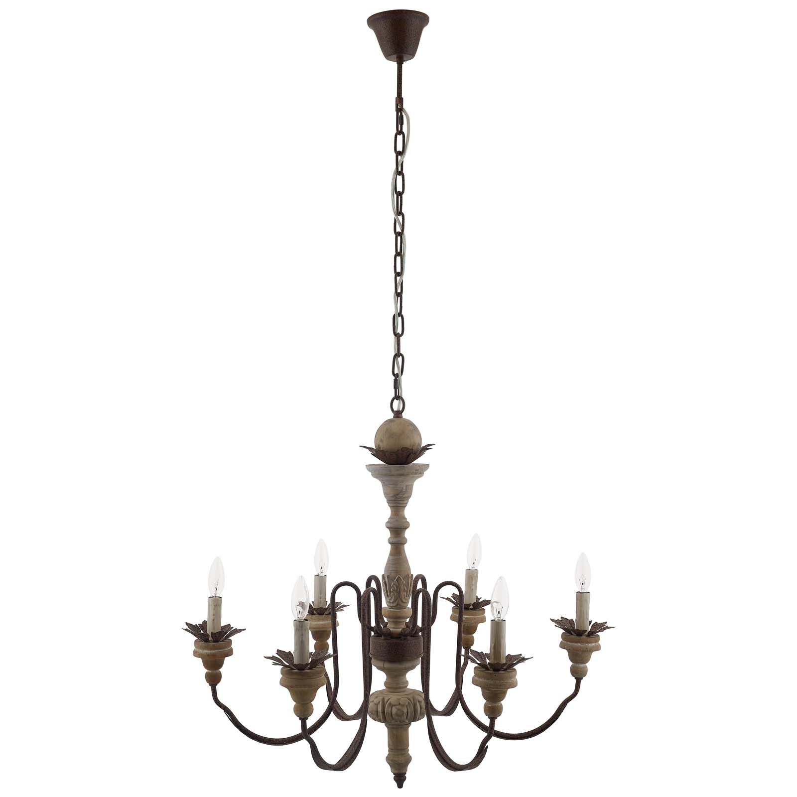 Bountiful Vintage French Pendant Ceiling Light Candelabra Chandelier-Ceiling Lamp-Modway-Wall2Wall Furnishings