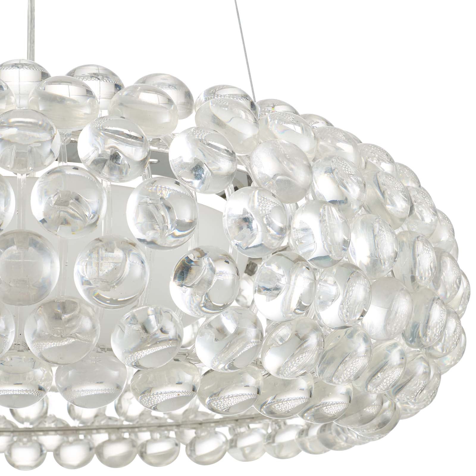 Halo 25” Pendant Chandelier-Ceiling Lamp-Modway-Wall2Wall Furnishings