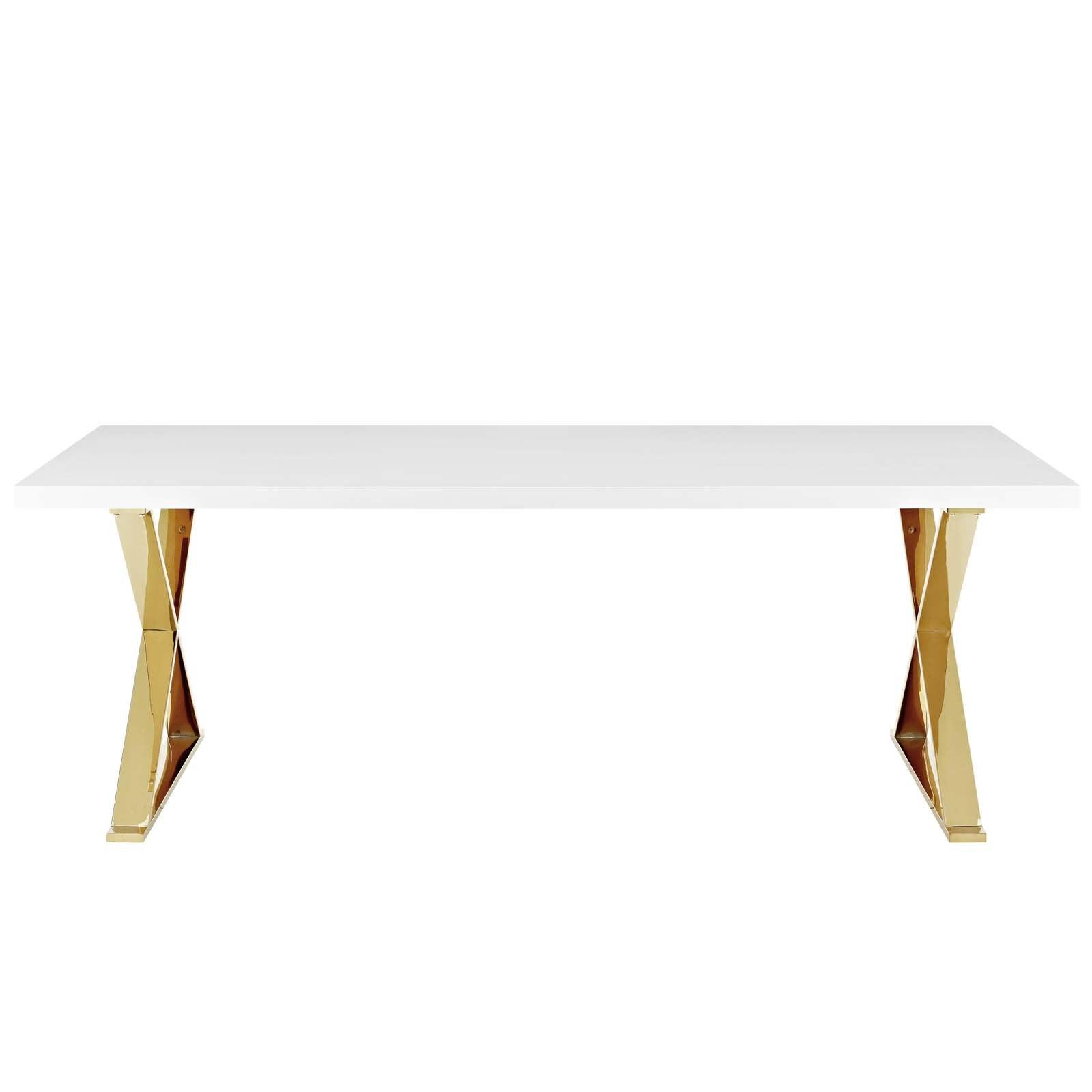 Sector Dining Table-Dining Table-Modway-Wall2Wall Furnishings