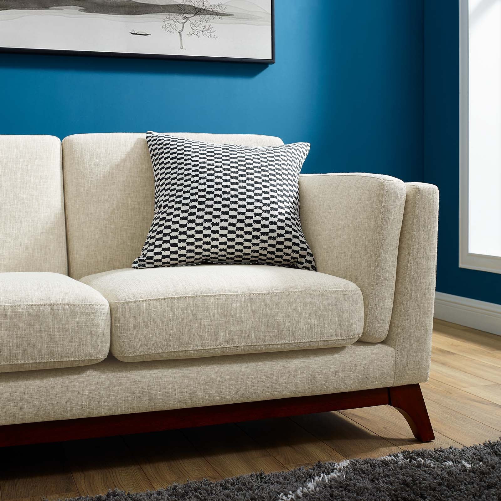 Chance Upholstered Fabric Sofa-Sofa-Modway-Wall2Wall Furnishings