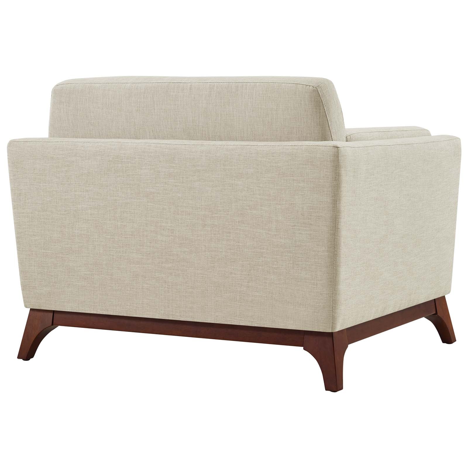 Chance Upholstered Fabric Armchair-Arm Chair-Modway-Wall2Wall Furnishings
