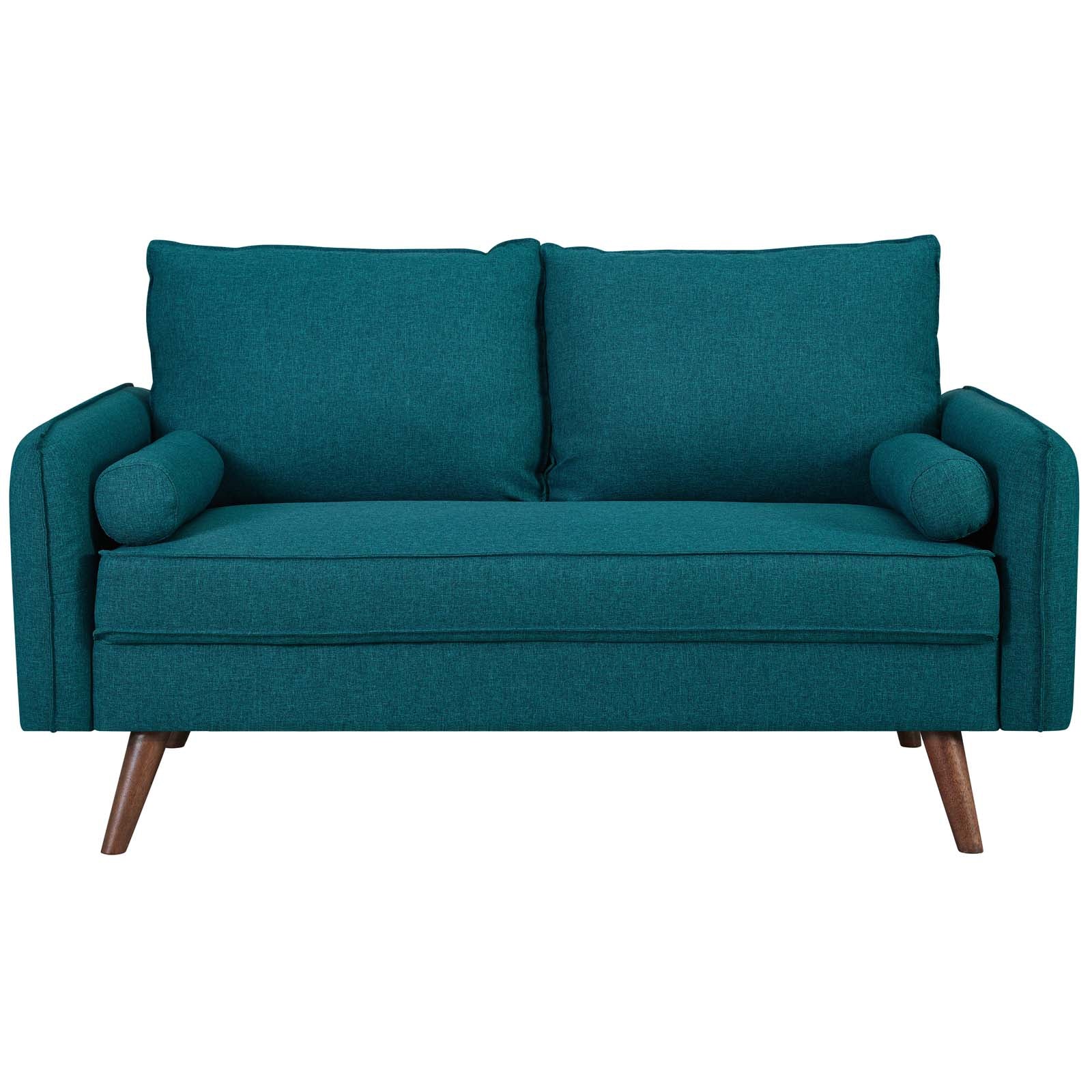 Revive Upholstered Fabric Loveseat-Loveseat-Modway-Wall2Wall Furnishings