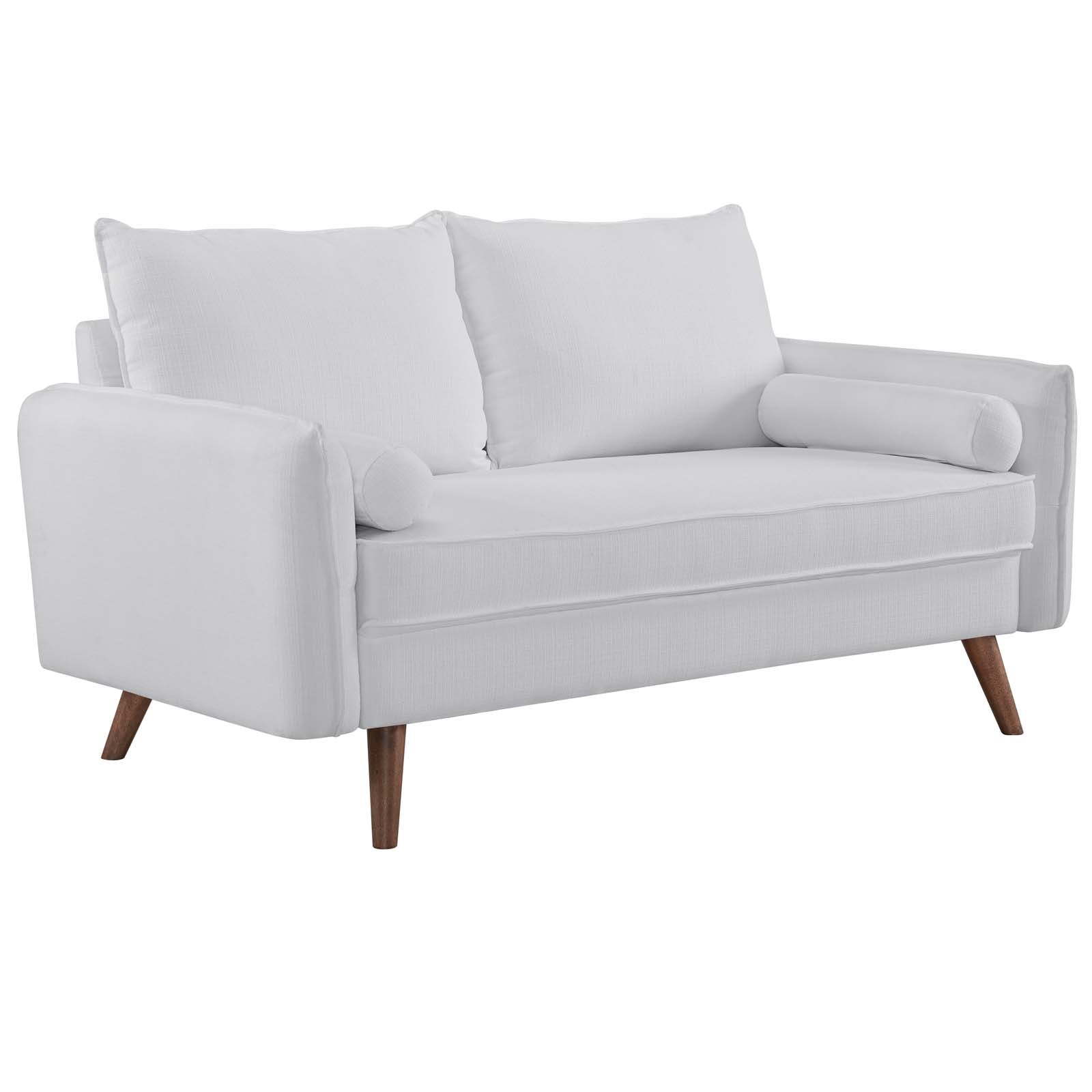 Revive Upholstered Fabric Loveseat-Loveseat-Modway-Wall2Wall Furnishings