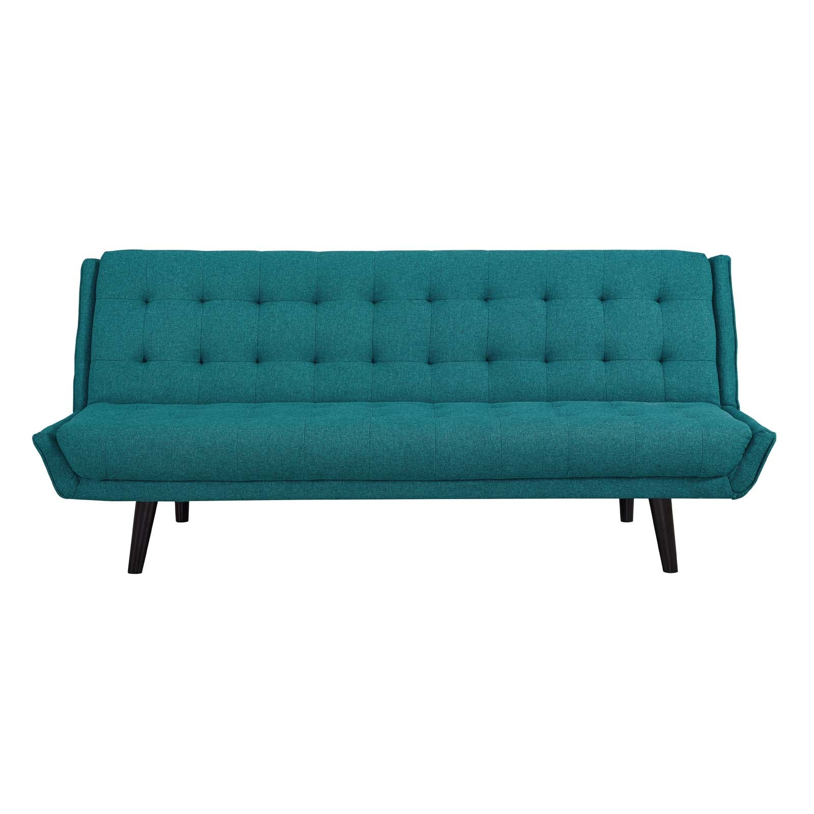 Glance Tufted Convertible Fabric Sofa Bed-Sofa-Modway-Wall2Wall Furnishings