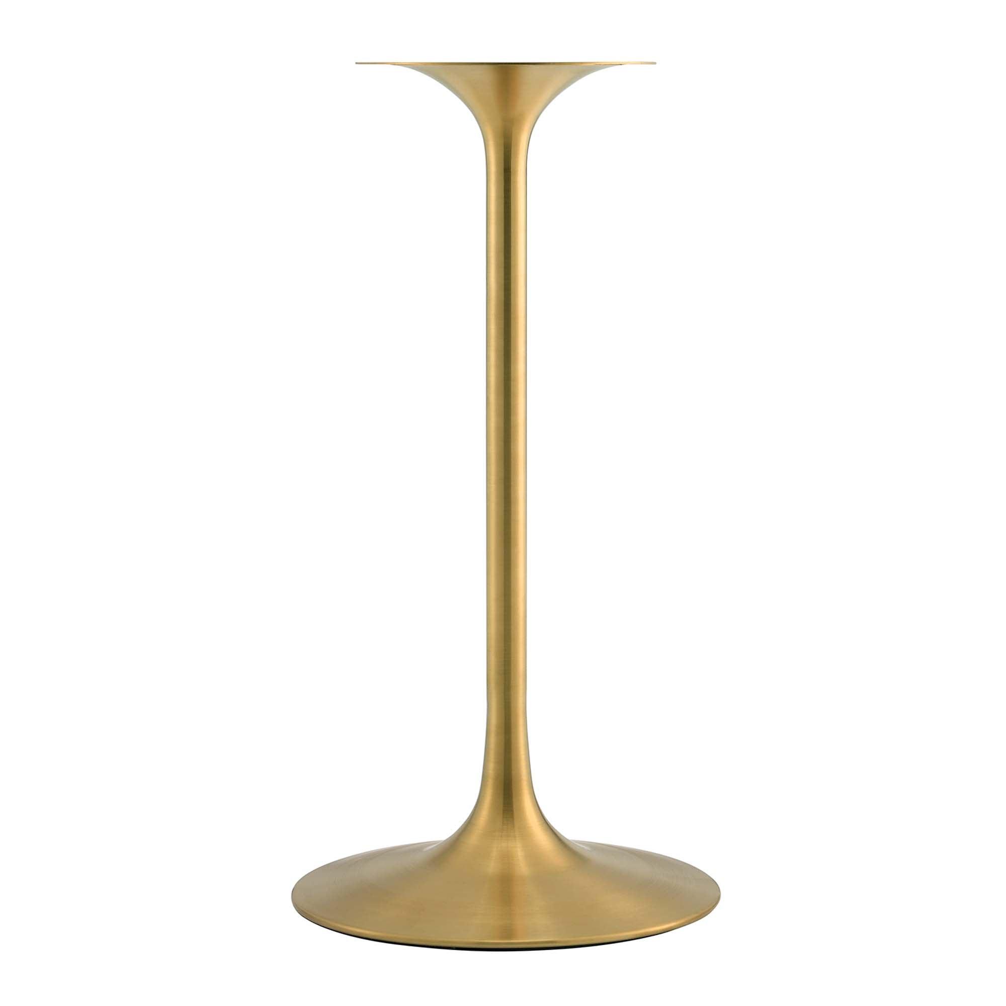 Lippa 28" Round Faux Marble Bar Table