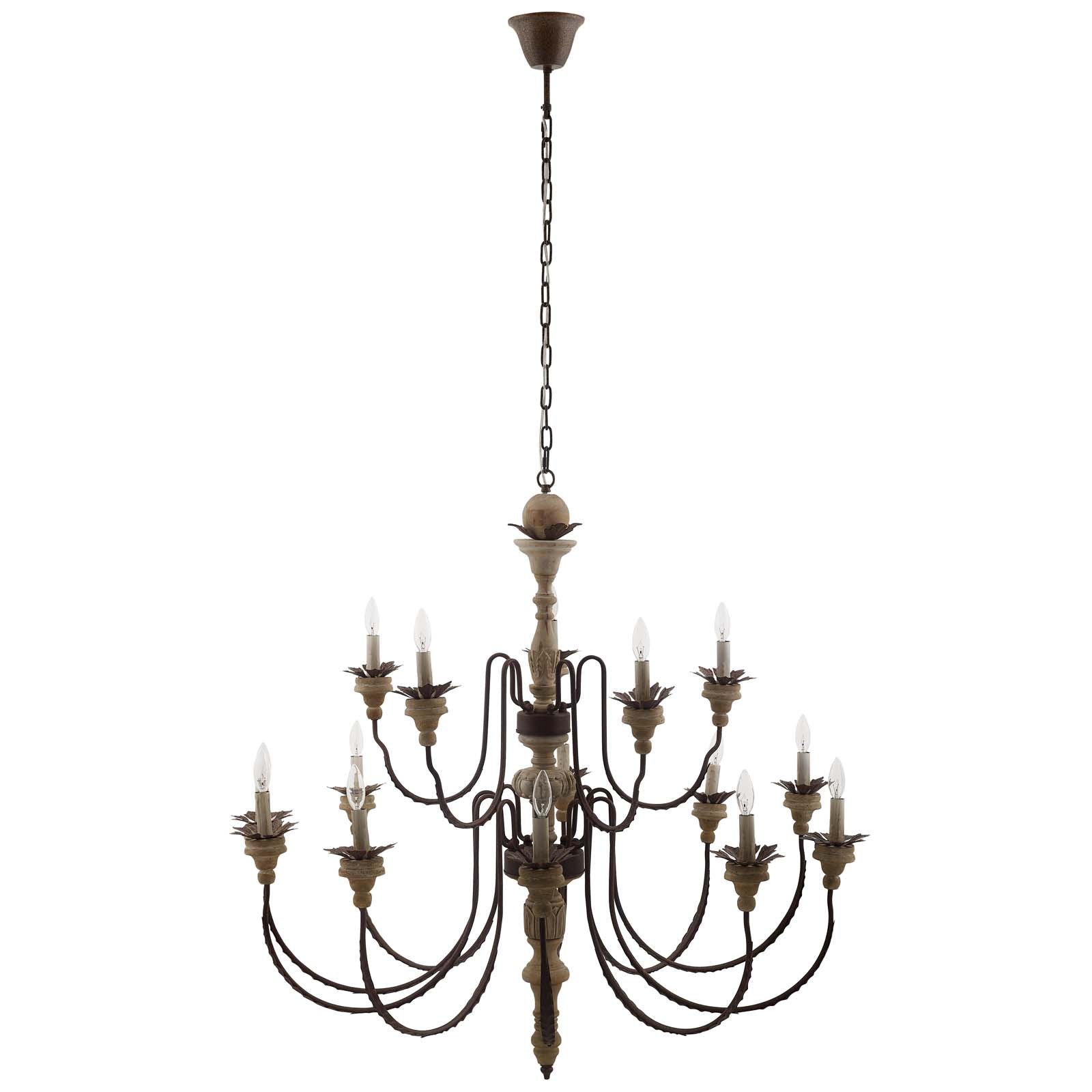 Nobility Pendant Light Ceiling Candelabra Chandelier-Ceiling Lamp-Modway-Wall2Wall Furnishings