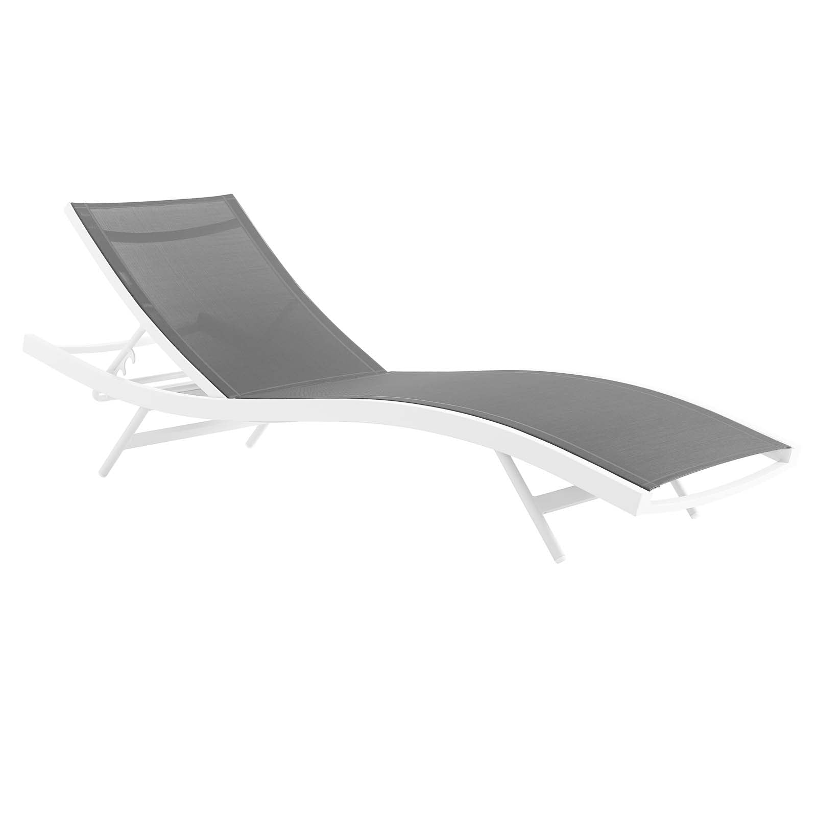 Glimpse Outdoor Patio Mesh Chaise Lounge Chair-Outdoor Chaise-Modway-Wall2Wall Furnishings