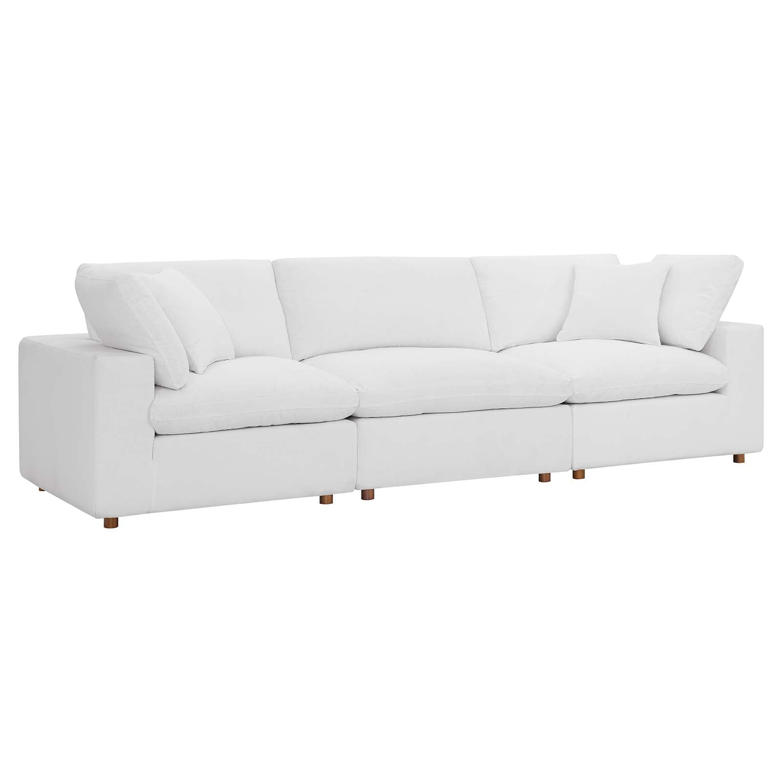 Commix Down Filled Overstuffed 3 Piece Sectional Sofa Set-Sofa Set-Modway-Wall2Wall Furnishings