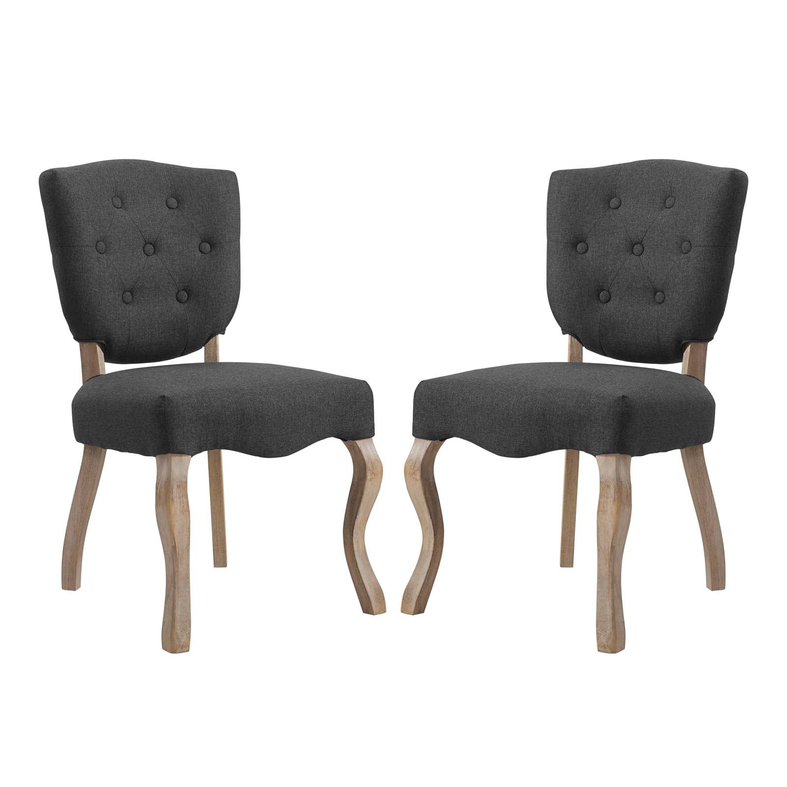 Array Dining Side Chair Set of 2-Dining Chair-Modway-Wall2Wall Furnishings