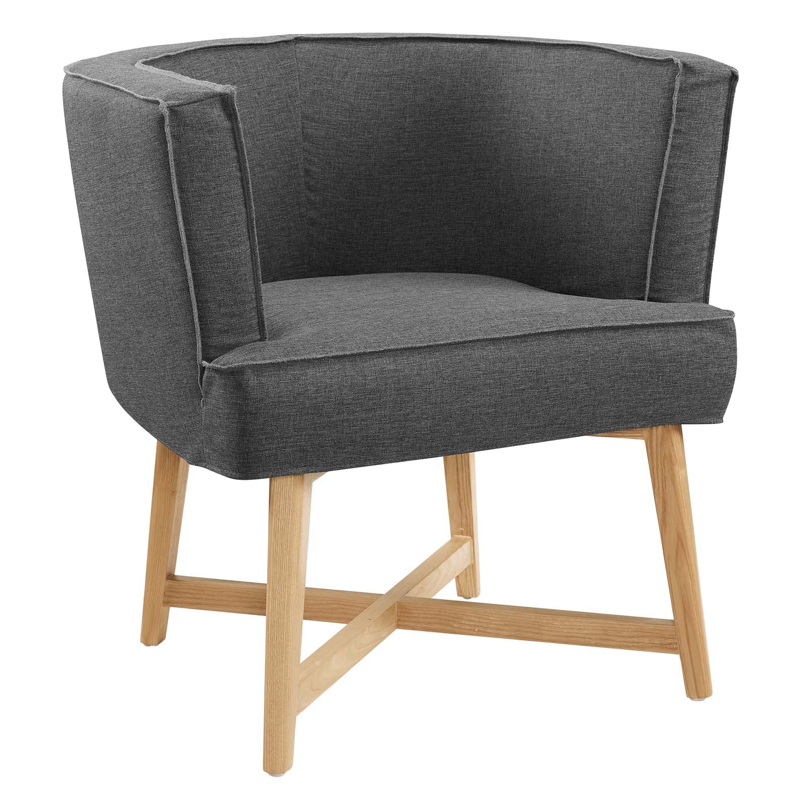 Anders Upholstered Fabric Accent Chair-Accent Chair-Modway-Wall2Wall Furnishings