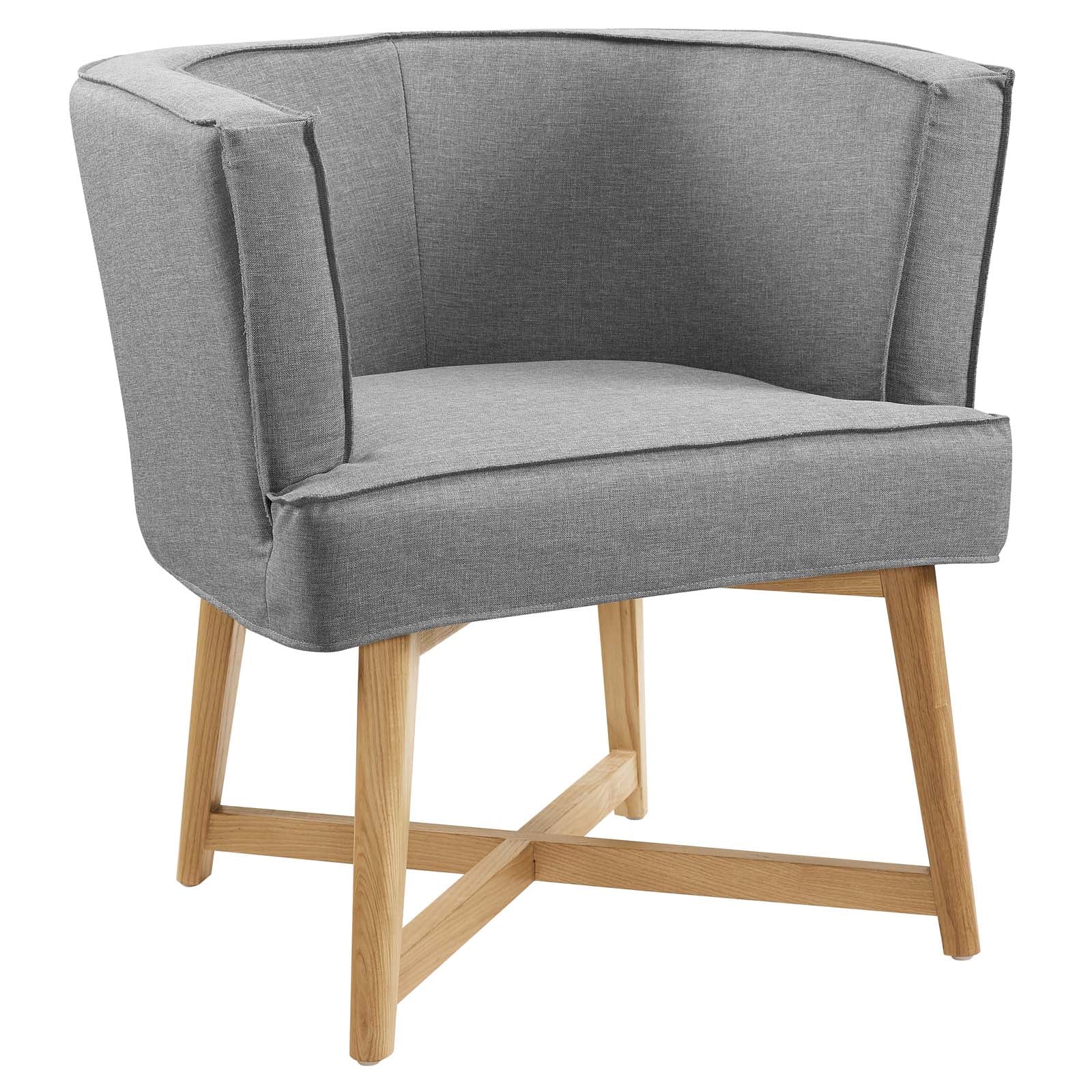 Anders Upholstered Fabric Accent Chair-Accent Chair-Modway-Wall2Wall Furnishings