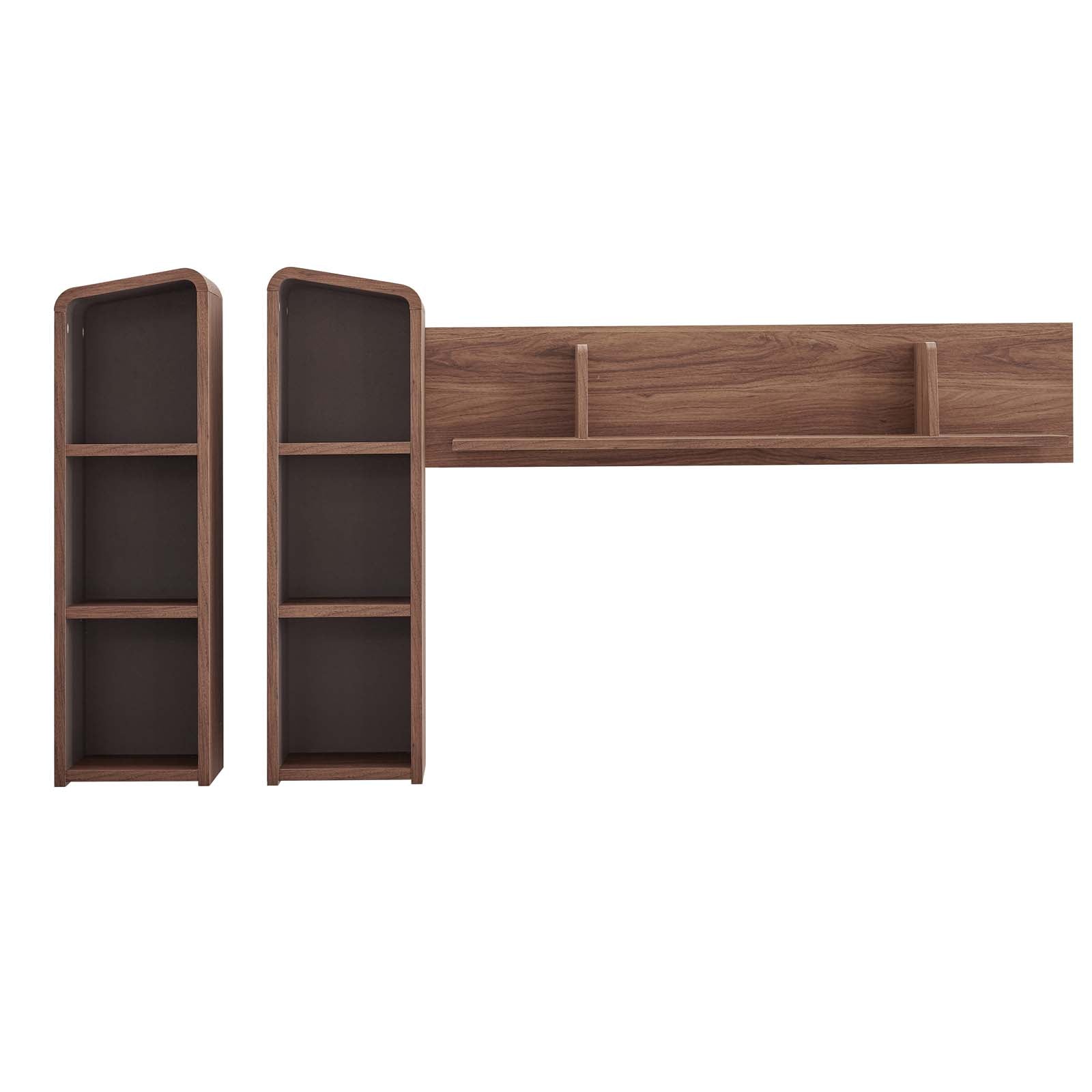 Omnistand Wall Mounted Shelves-Shelf-Modway-Wall2Wall Furnishings