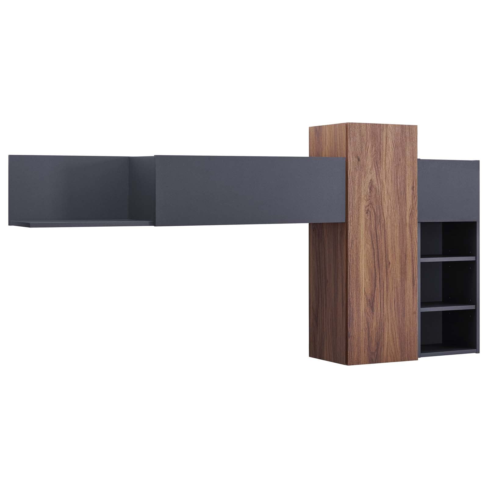 Scope Wall Mounted Shelves-Shelf-Modway-Wall2Wall Furnishings