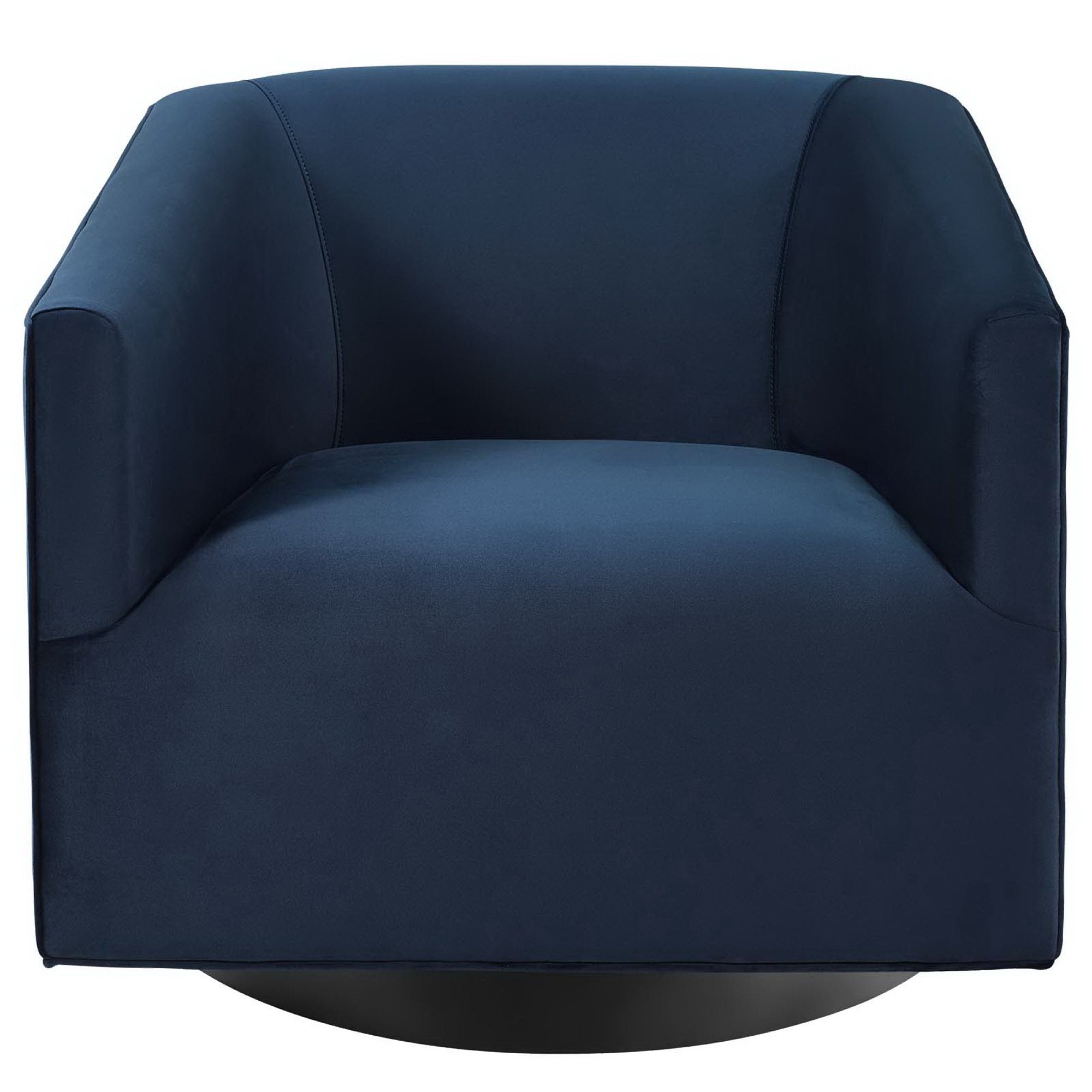 Twist Accent Lounge Performance Velvet Swivel Chair