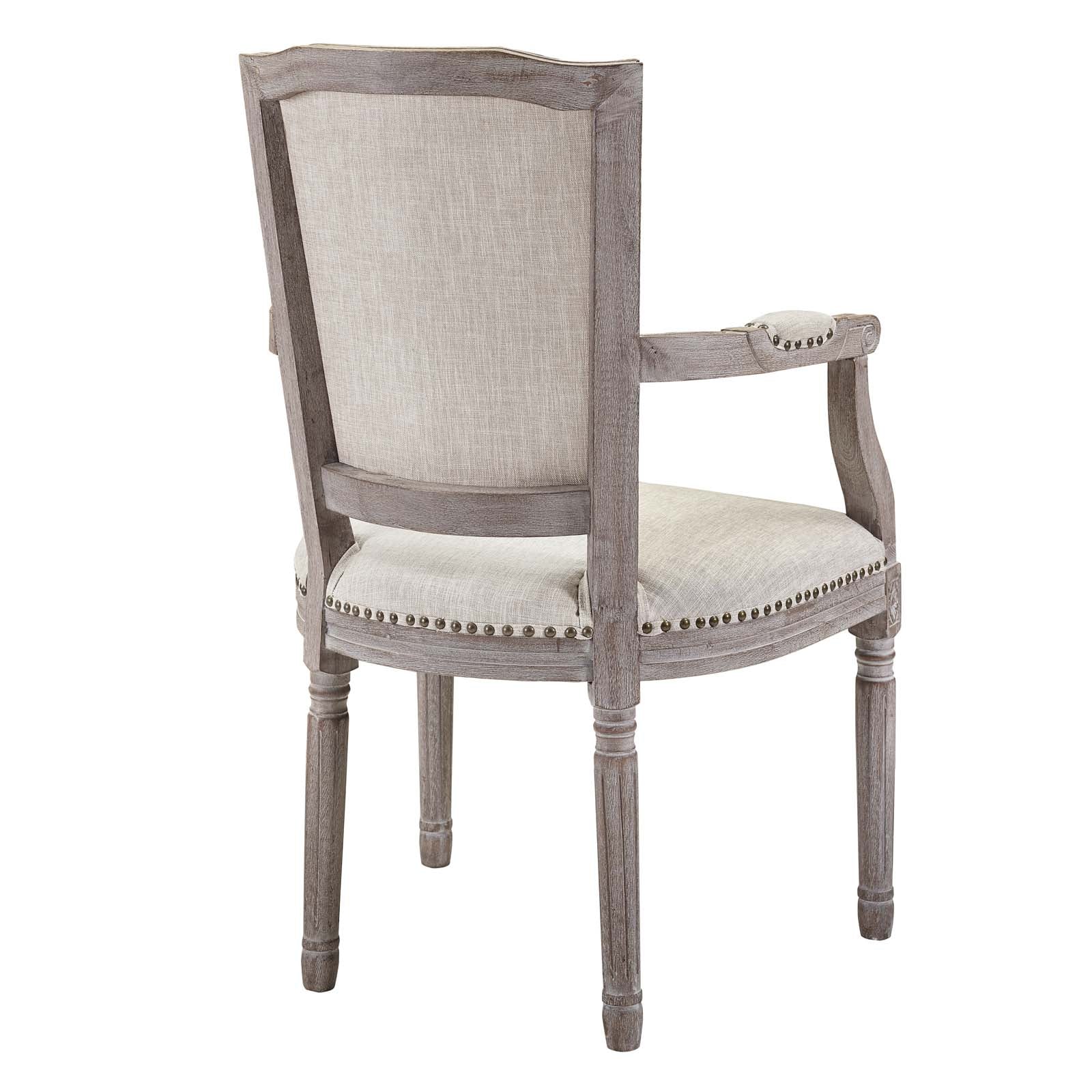 Penchant Dining Armchair Upholstered Fabric Set of 2-Dining Chair-Modway-Wall2Wall Furnishings