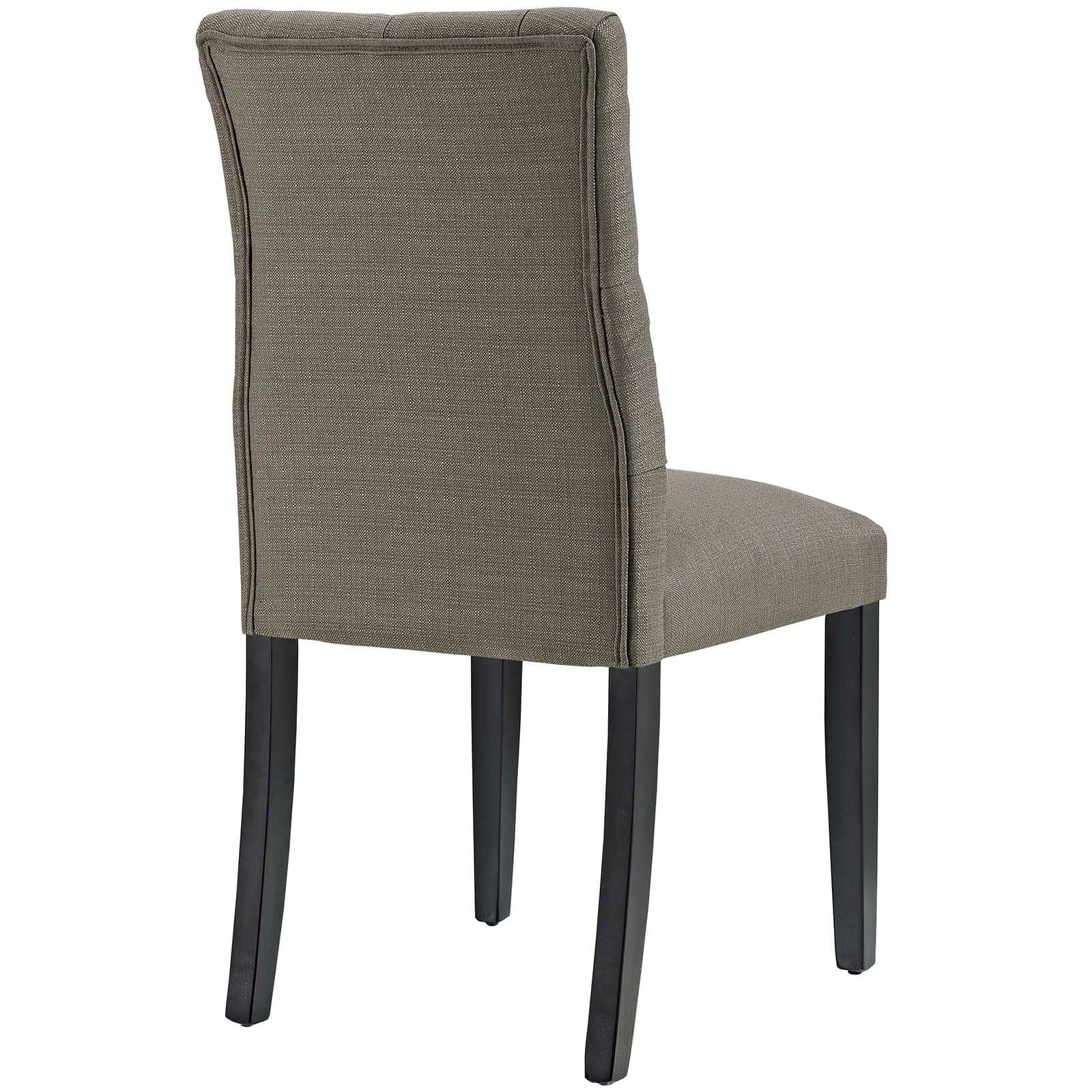 Duchess Dining Chair Fabric Set of 4-Dining Chair-Modway-Wall2Wall Furnishings