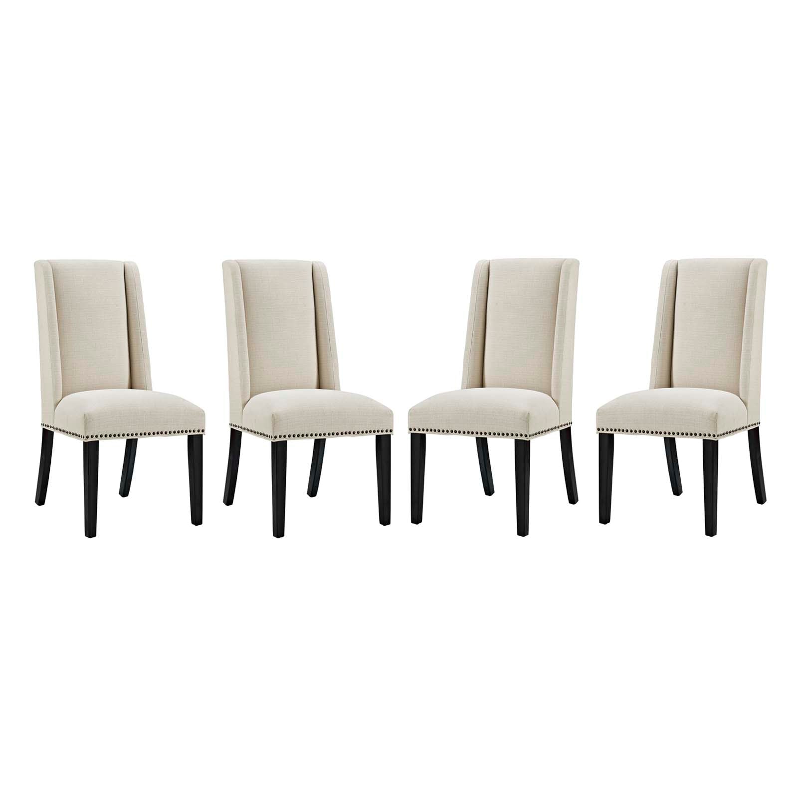 Baron Fabric Dining Chair Set of 4
