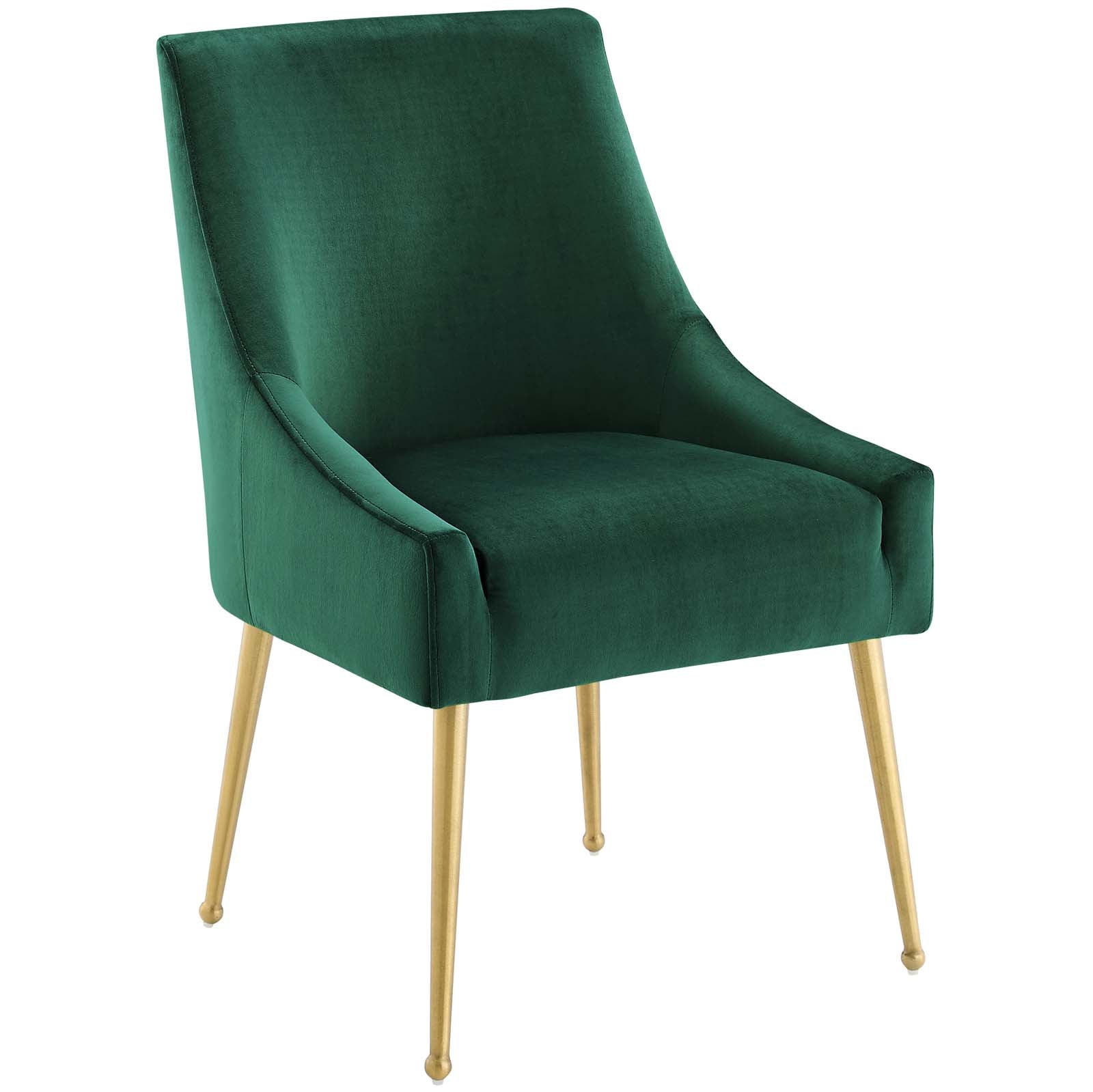 Discern Upholstered Performance Velvet Dining Chair-Dining Chair-Modway-Wall2Wall Furnishings