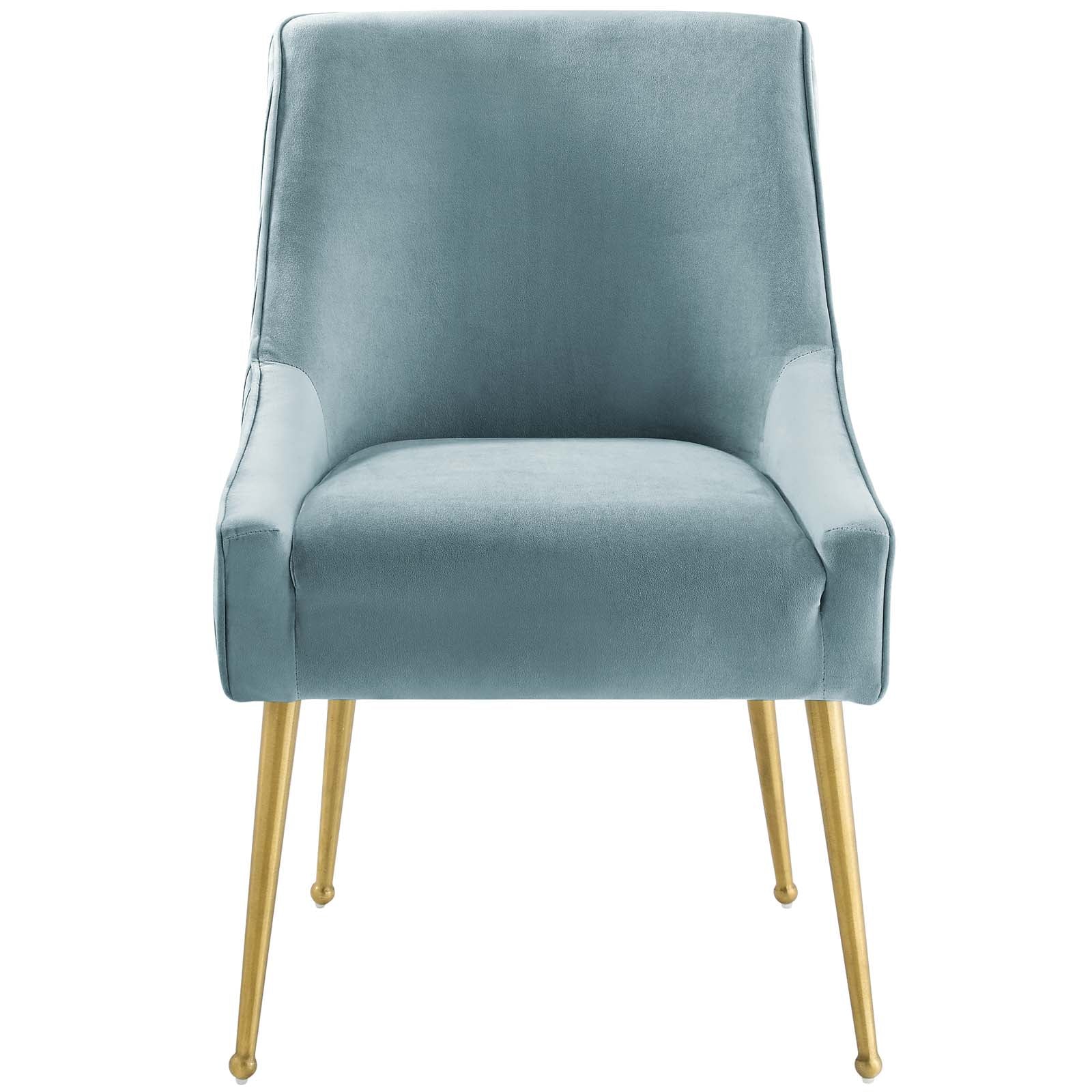 Discern Pleated Back Upholstered Performance Velvet Dining Chair-Dining Chair-Modway-Wall2Wall Furnishings