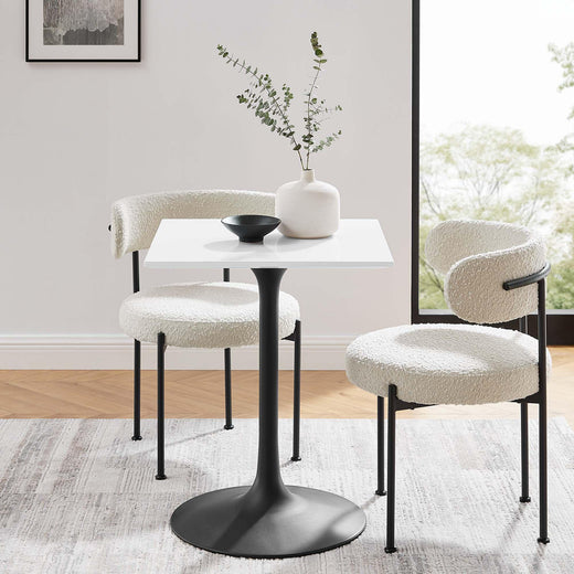 Lippa 24" Square Wood Dining Table