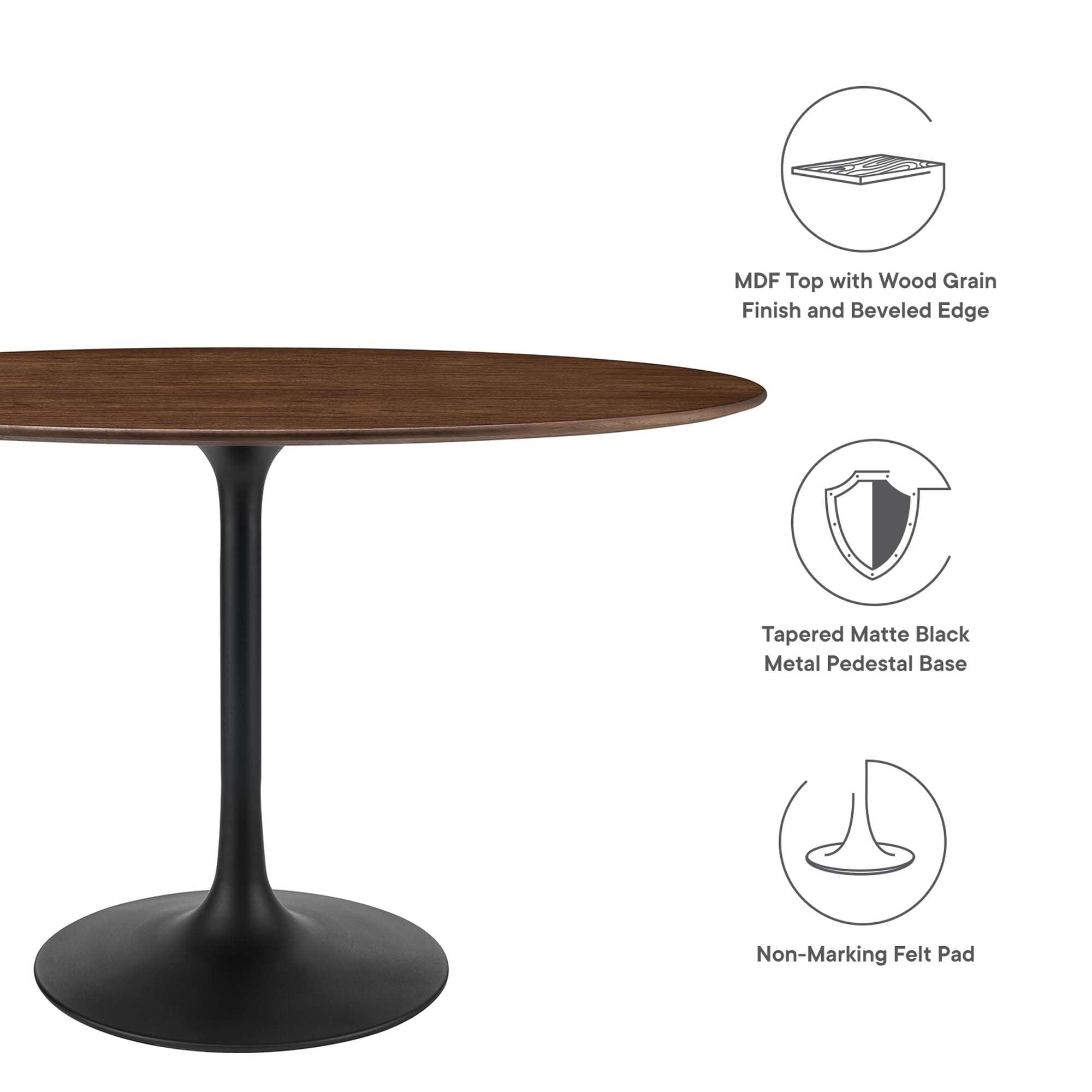 Lippa 48" Oval Wood Dining Table