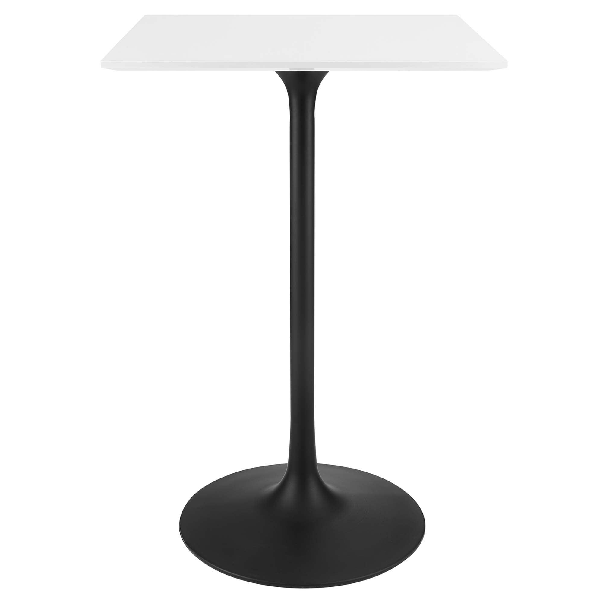 Lippa 28" Square Wood Bar Table