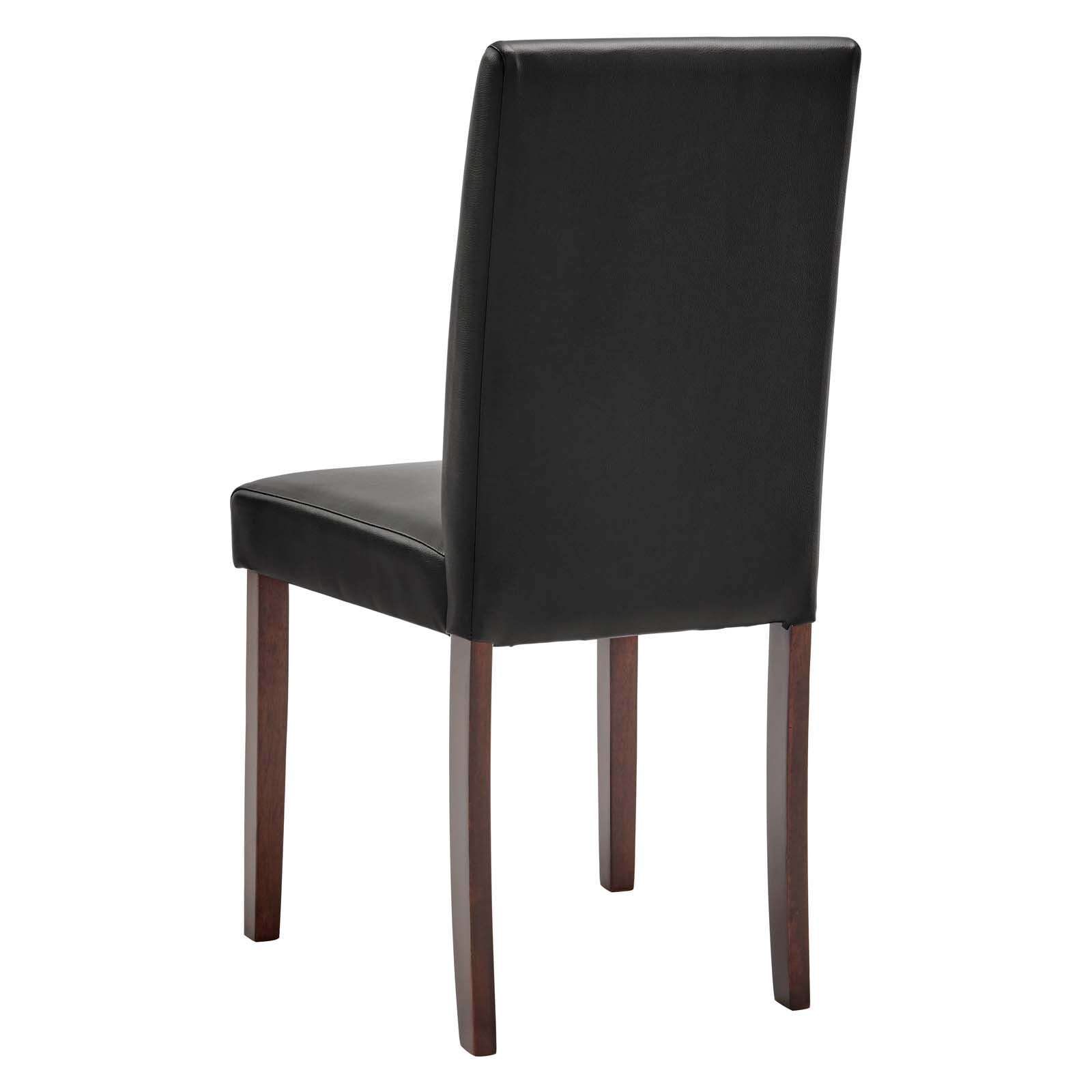 Prosper Faux Leather Dining Side Chair Set of 2-Dining Chair-Modway-Wall2Wall Furnishings