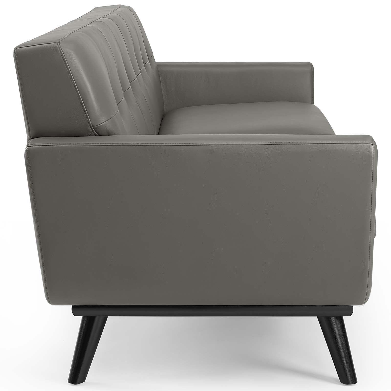 Engage Top-Grain Leather Living Room Lounge Sofa-Sofa-Modway-Wall2Wall Furnishings
