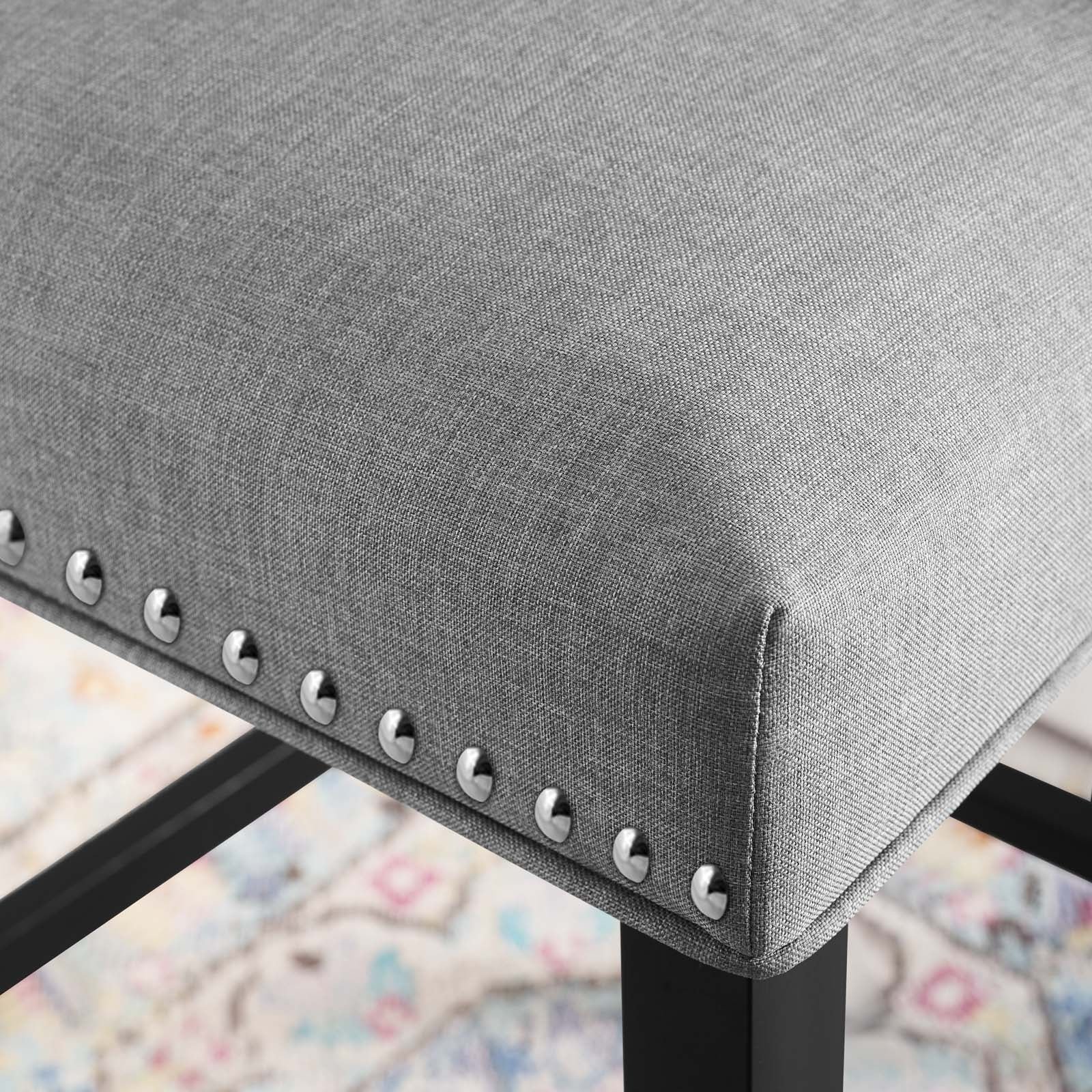 Baron Upholstered Fabric Bar Stool-Bar Stool-Modway-Wall2Wall Furnishings