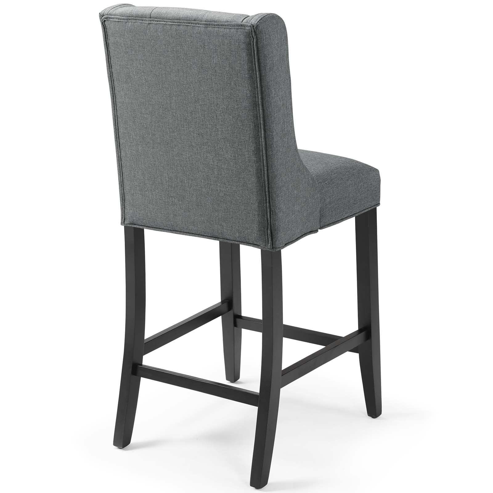 Baronet Tufted Button Upholstered Fabric Counter Stool-Counter Stool-Modway-Wall2Wall Furnishings