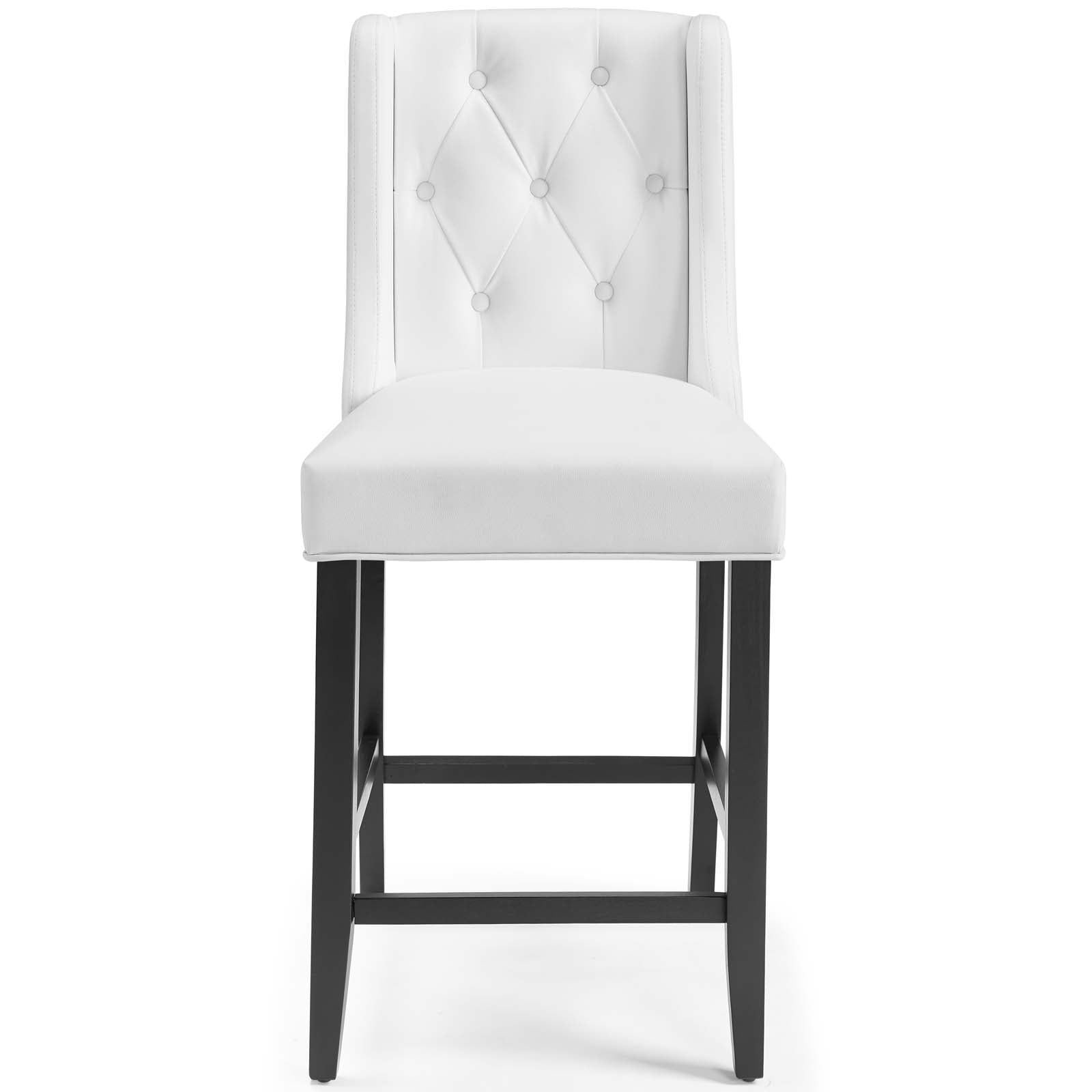 Baronet Tufted Button Faux Leather Counter Stool-Counter Stool-Modway-Wall2Wall Furnishings