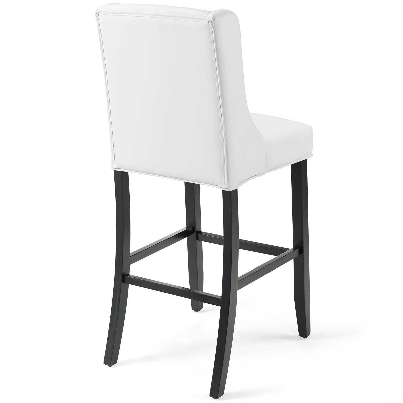 Baronet Tufted Button Faux Leather Bar Stool-Bar Stool-Modway-Wall2Wall Furnishings