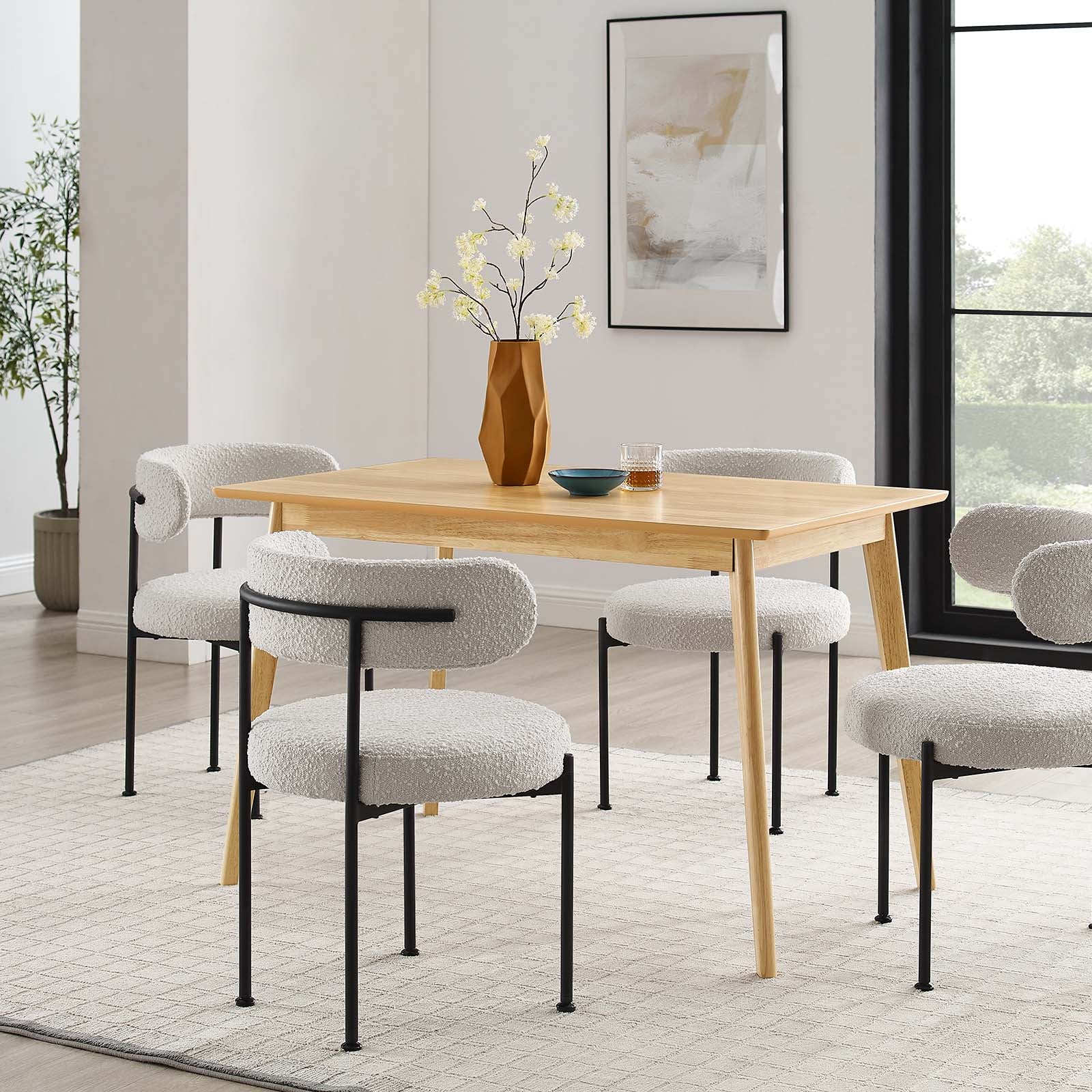 Oracle 47" Rectangle Dining Table-Dining Table-Modway-Wall2Wall Furnishings