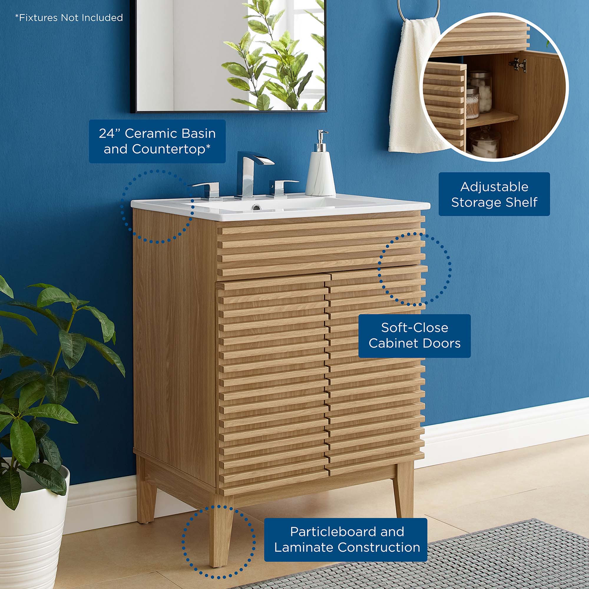 Render 24" Bathroom Vanity