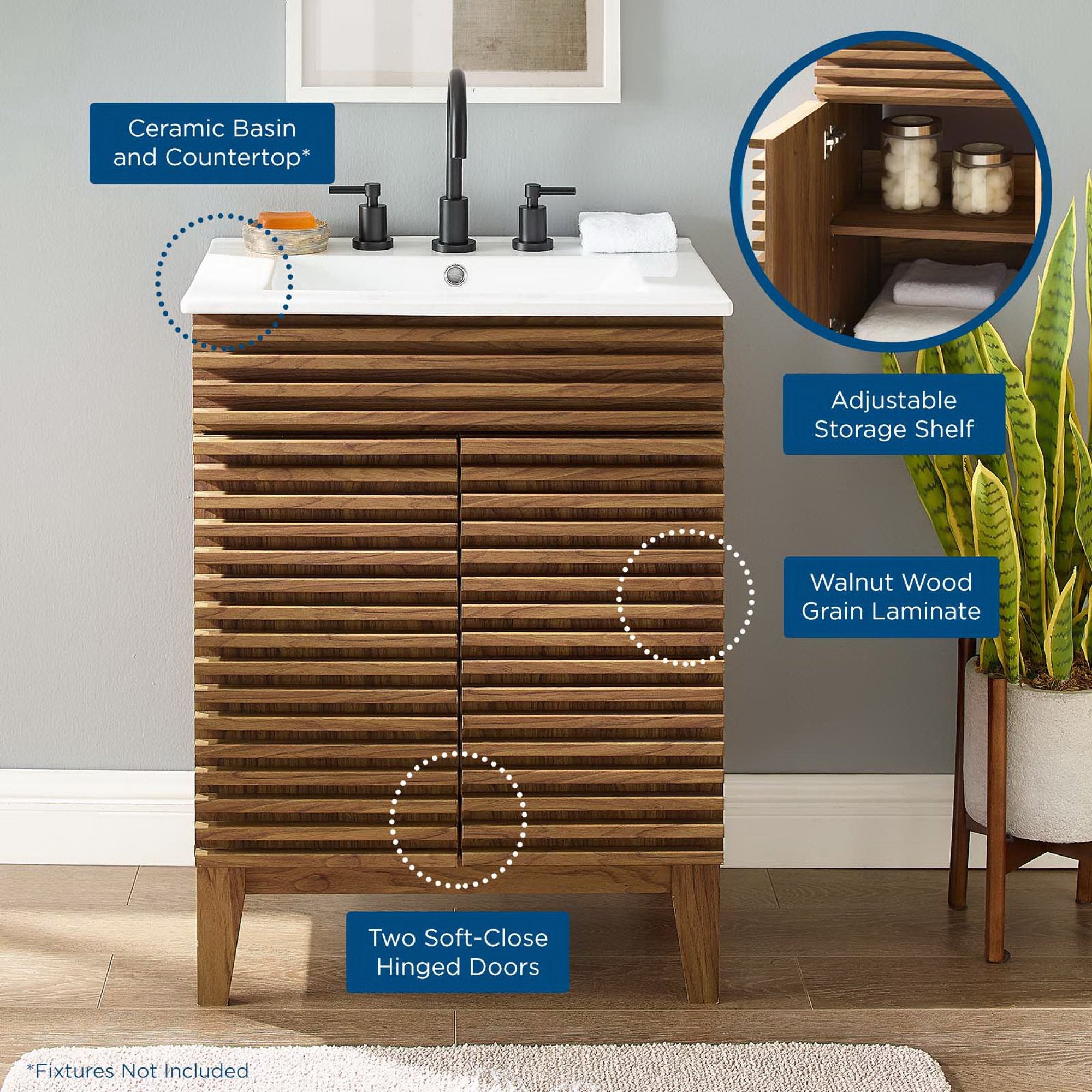 Render 24" Bathroom Vanity