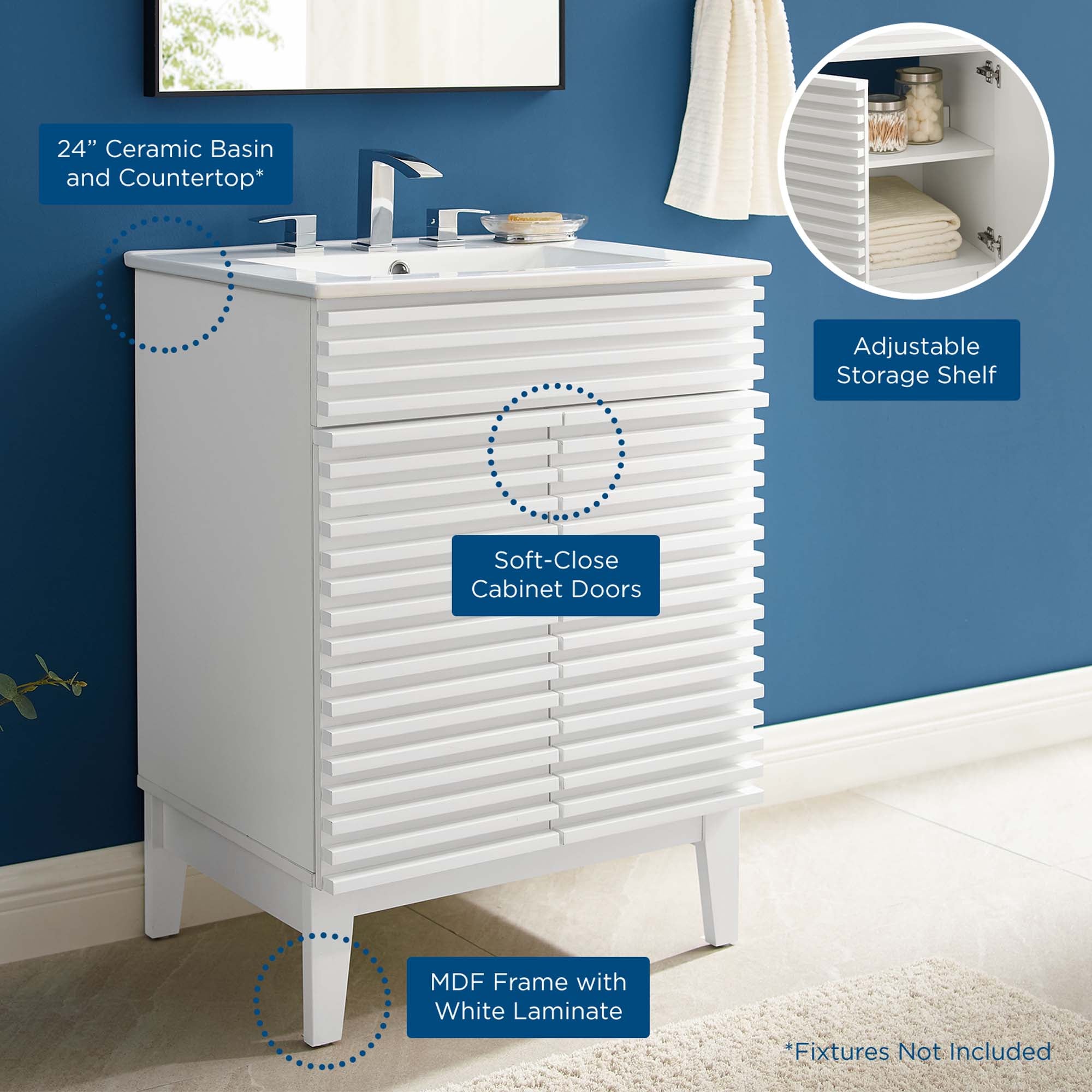 Render 24" Bathroom Vanity