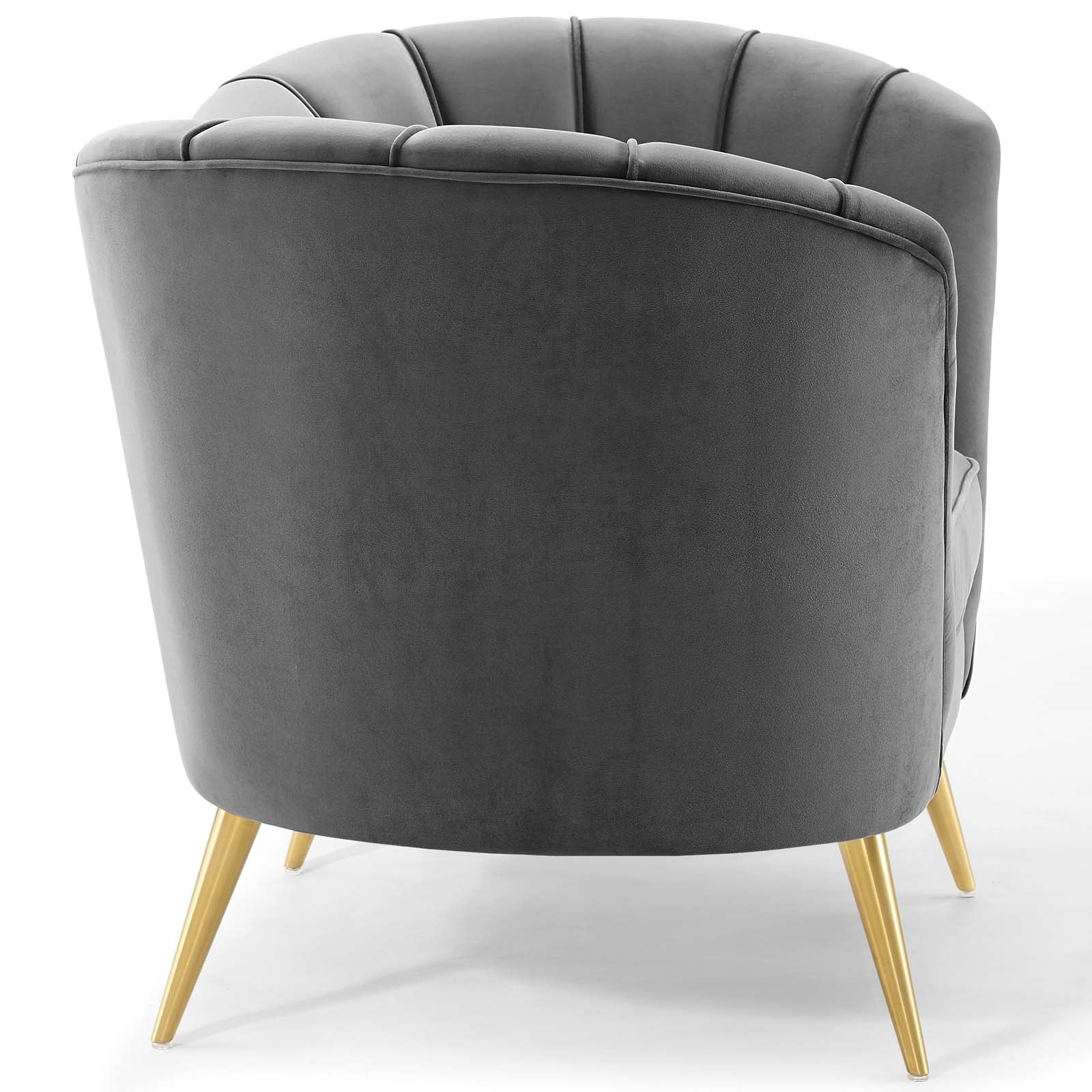 Opportunity Performance Velvet Armchair-Armchair-Modway-Wall2Wall Furnishings