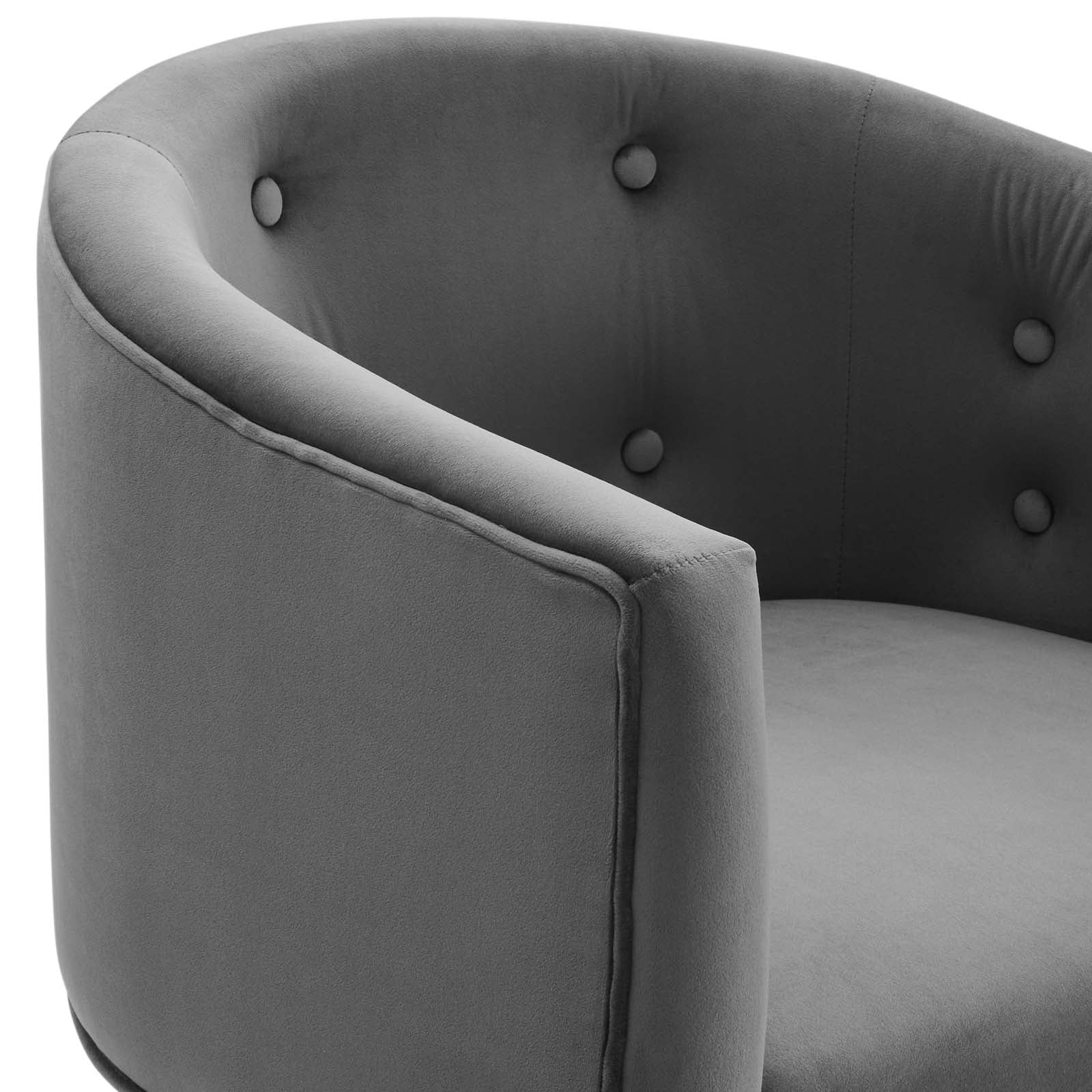 Savour Tufted Performance Velvet Accent Chair-Accent Chair-Modway-Wall2Wall Furnishings