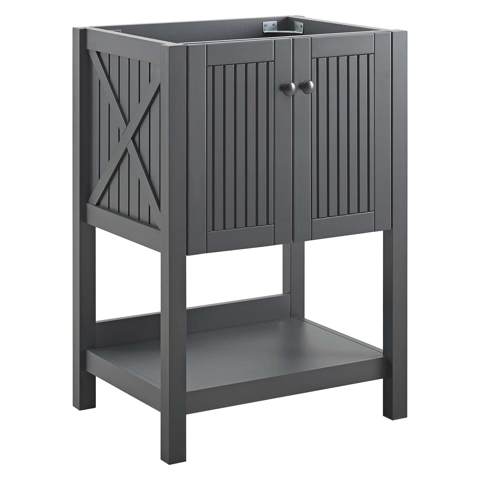 Steam 23" Bathroom Vanity Cabinet (Sink Basin Not Included)-Bathroom Vanity-Modway-Wall2Wall Furnishings