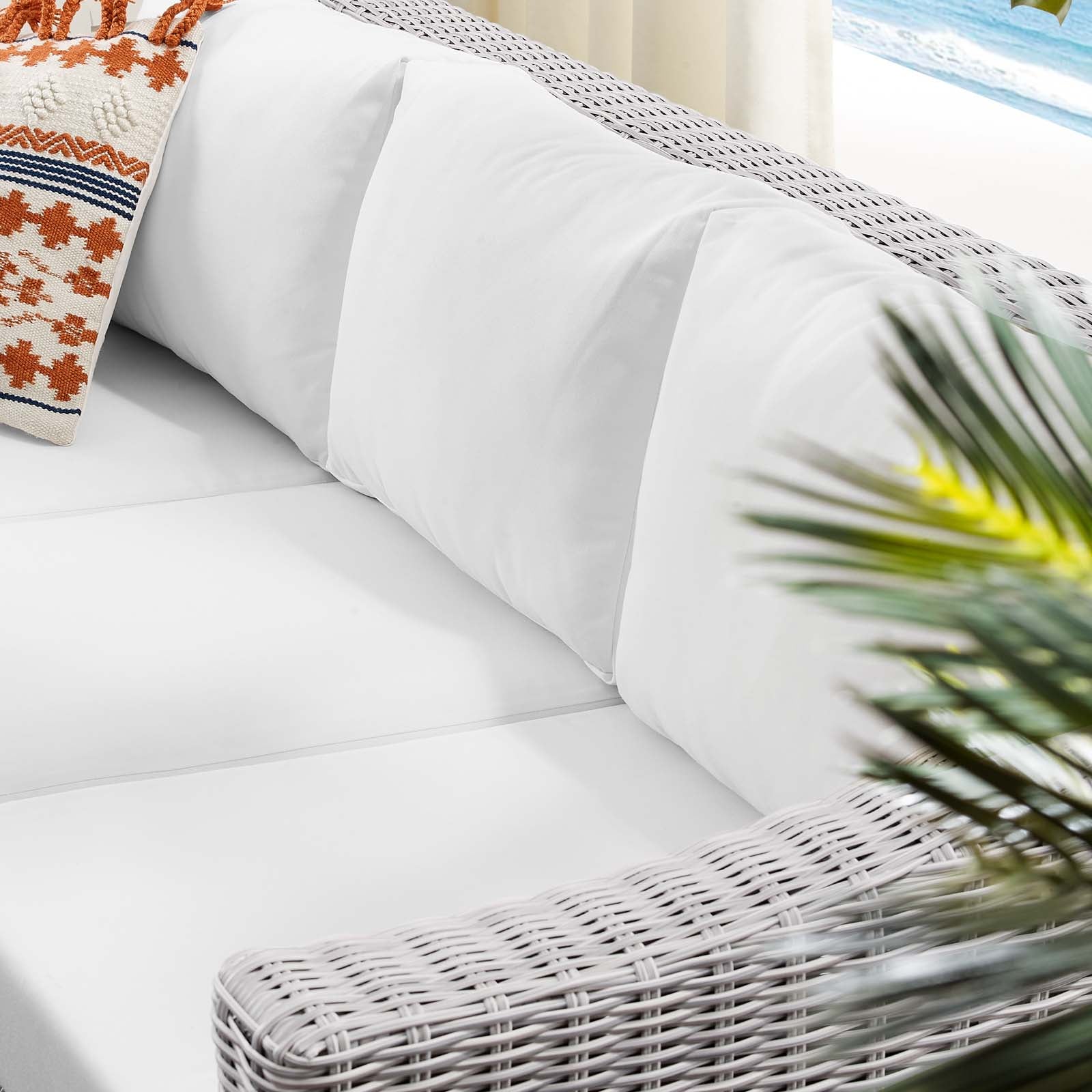 Conway Sunbrella® Outdoor Patio Wicker Rattan Sofa-Outdoor Sofa-Modway-Wall2Wall Furnishings