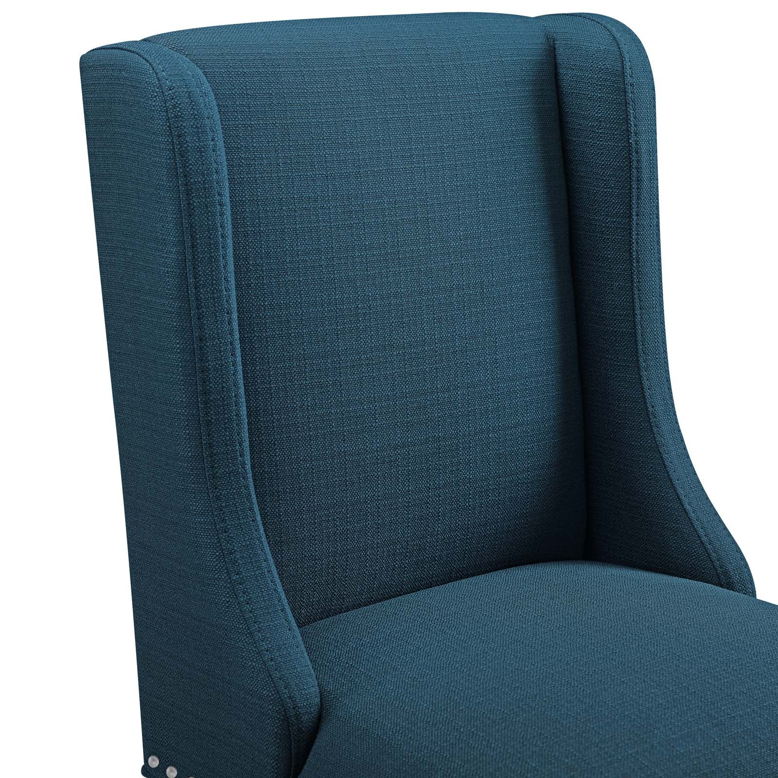 Baron Counter Stool Upholstered Fabric Set of 2-Counter Stool-Modway-Wall2Wall Furnishings
