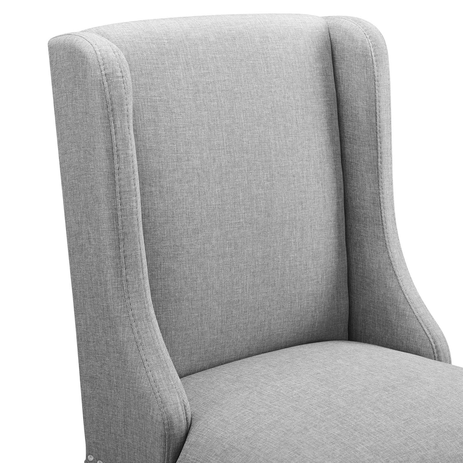 Baron Counter Stool Upholstered Fabric Set of 2-Counter Stool-Modway-Wall2Wall Furnishings