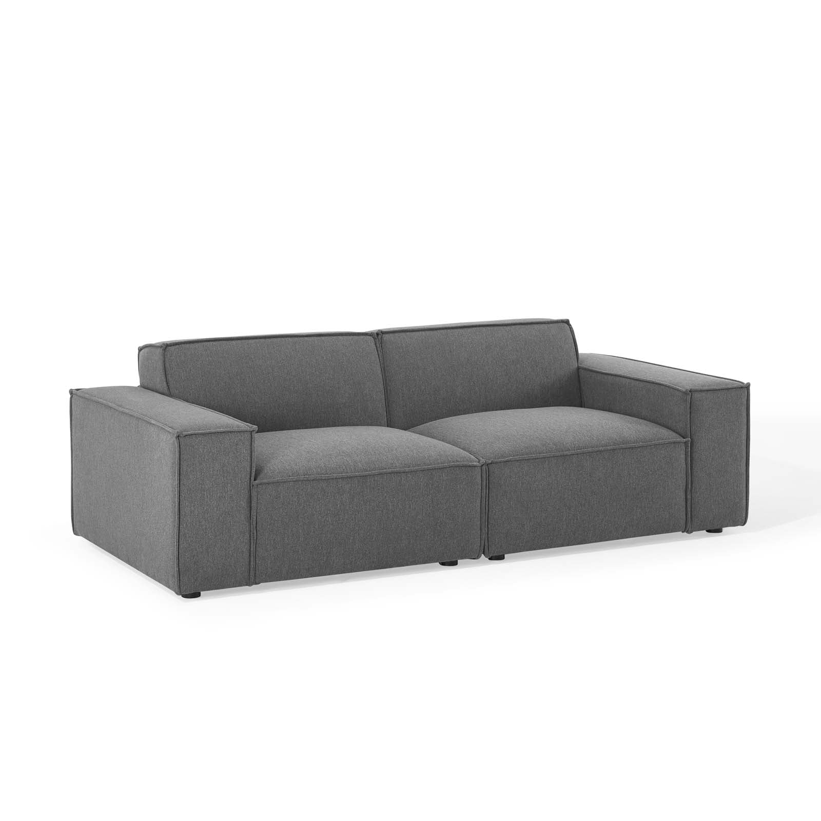 Restore 2-Piece Sectional Sofa-Loveseat-Modway-Wall2Wall Furnishings