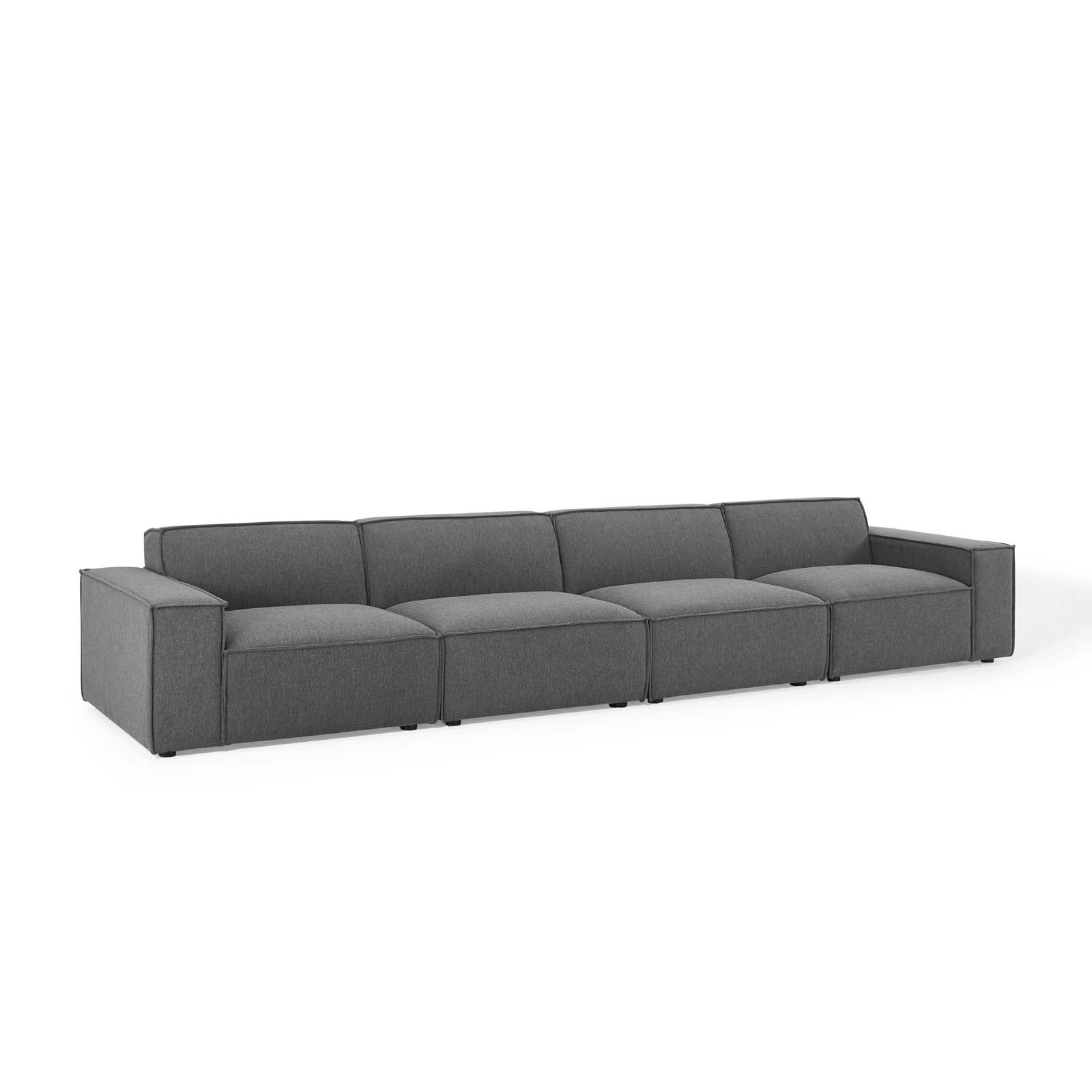 Restore 4-Piece Sectional Sofa-Sofa-Modway-Wall2Wall Furnishings