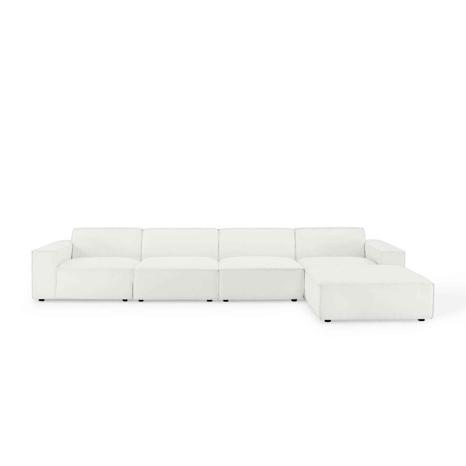 Restore 5-Piece Sectional Sofa-Sectional-Modway-Wall2Wall Furnishings