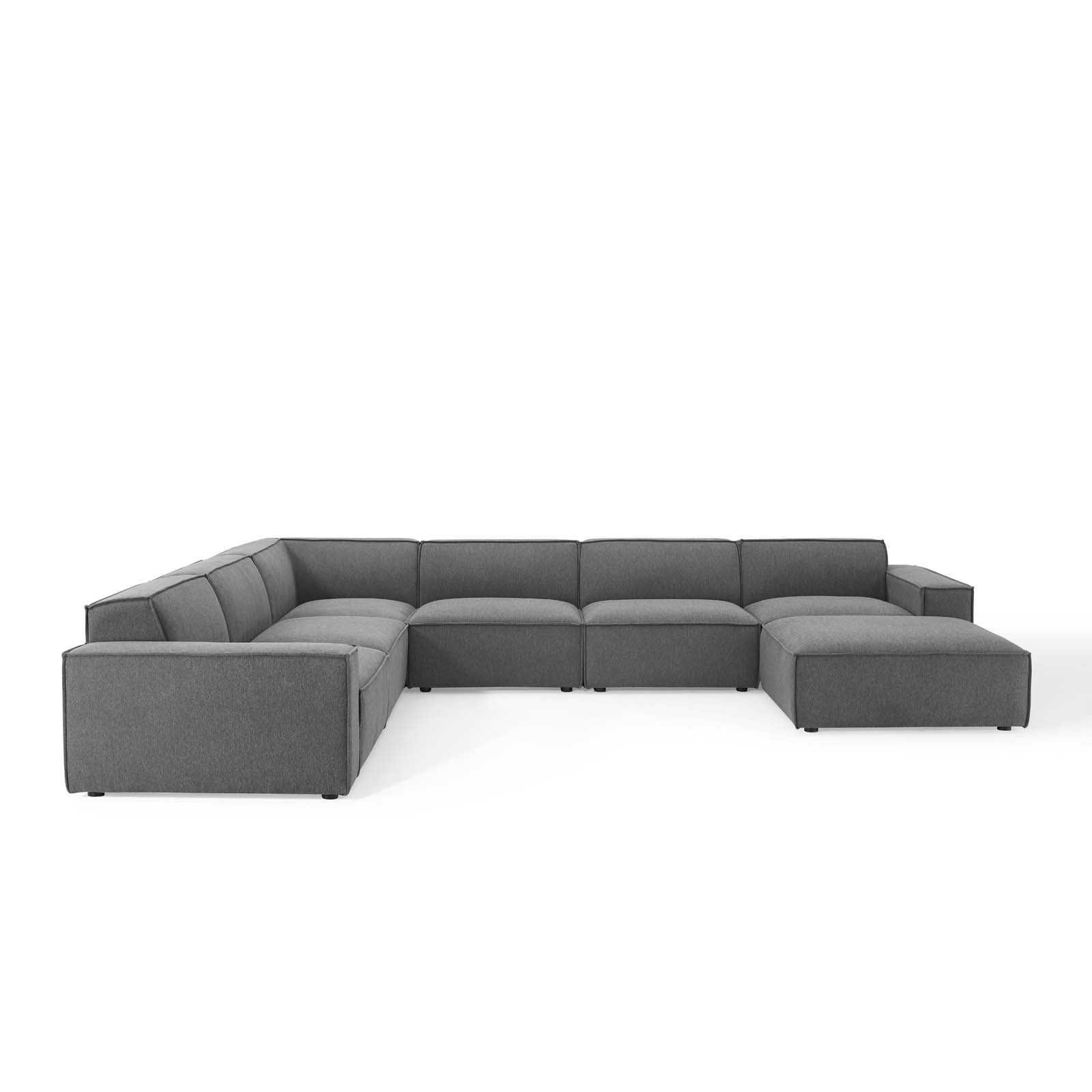 Restore 7-Piece Sectional Sofa-Sectional-Modway-Wall2Wall Furnishings
