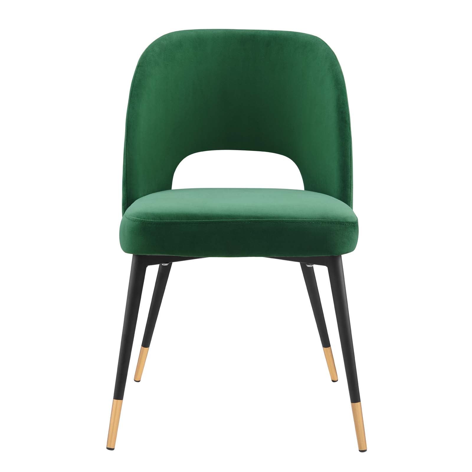 Rouse Performance Velvet Dining Side Chair-Dining Chair-Modway-Wall2Wall Furnishings