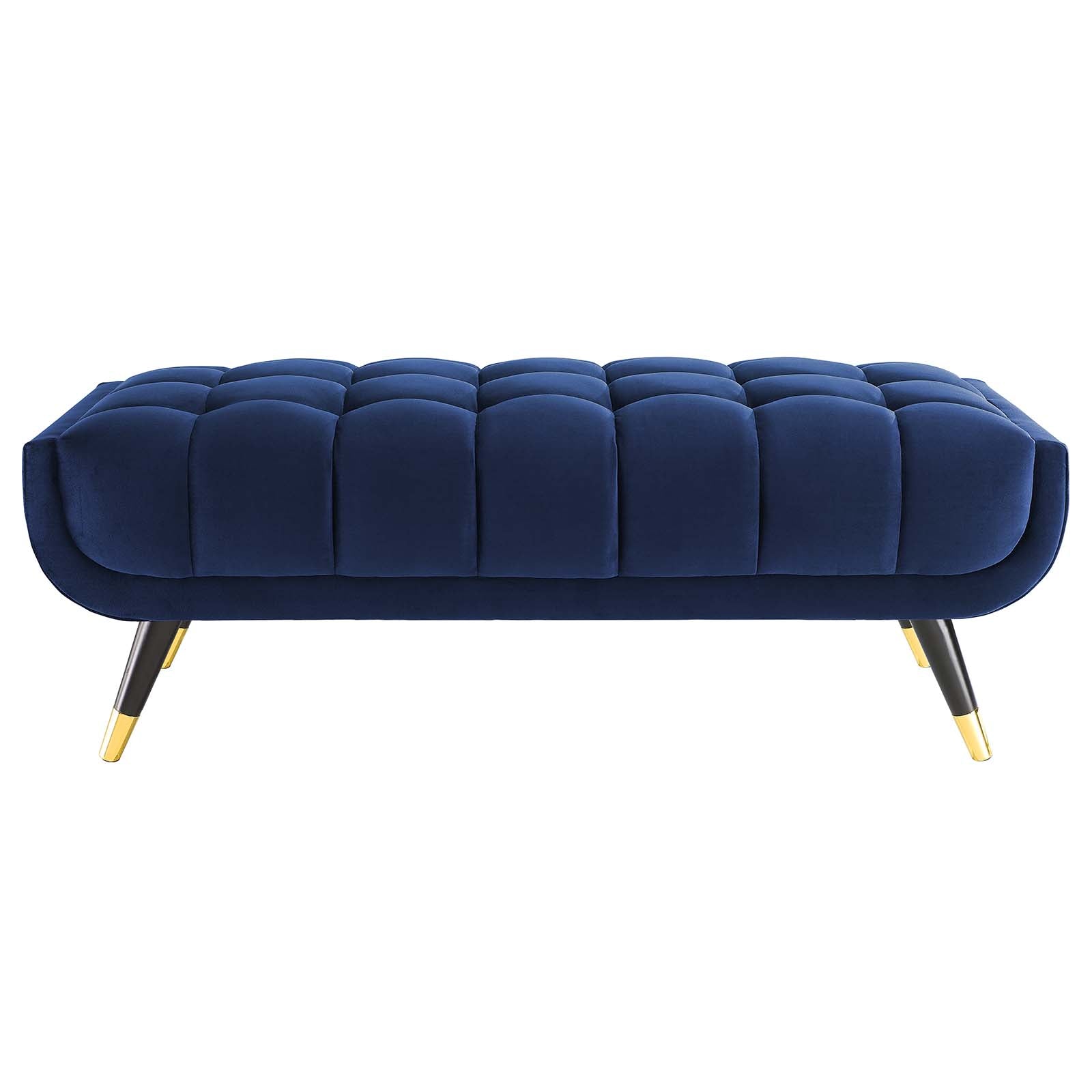 Adept 47.5" Performance Velvet Bench-Bench-Modway-Wall2Wall Furnishings